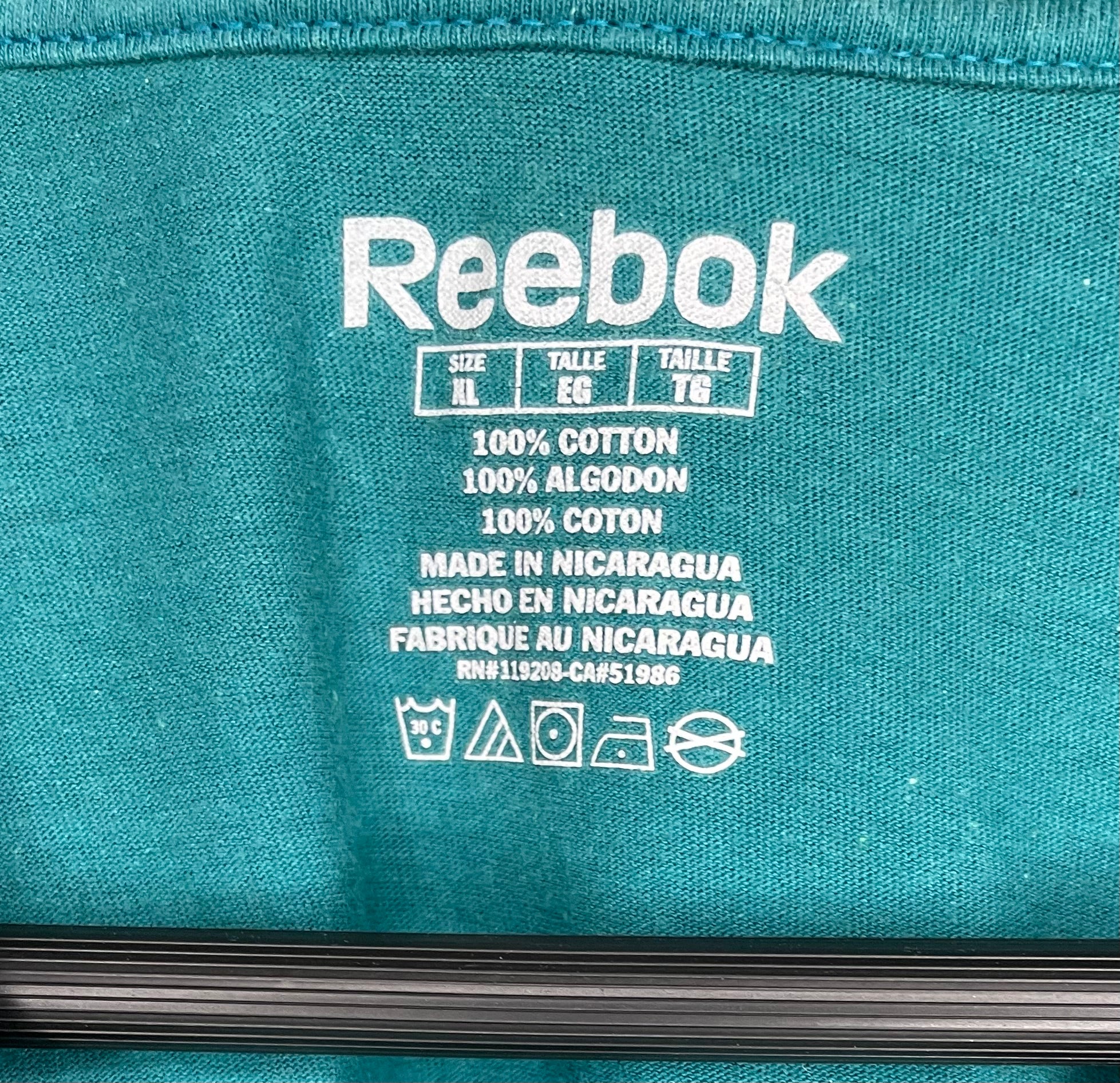 Camiseta Reebok San Jose Sharks #88 Burns Turquesa Talla XL