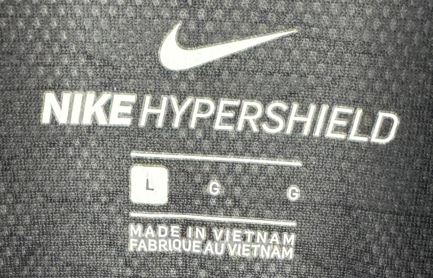 Nike Golf Regenjacke kurzarm Schwarz Größe L