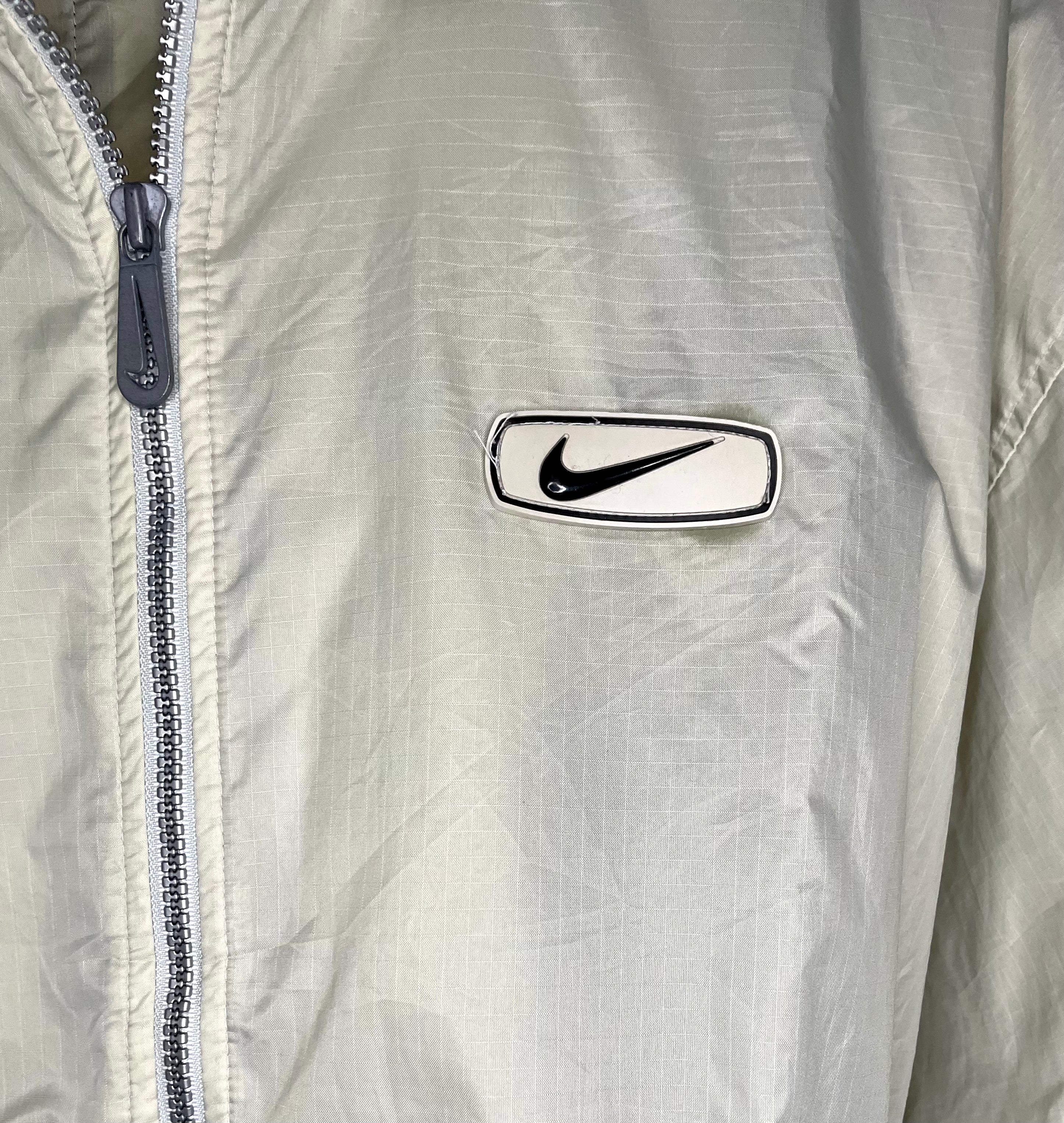 Chaqueta cortavientos Nike Vintage Beige Talla L