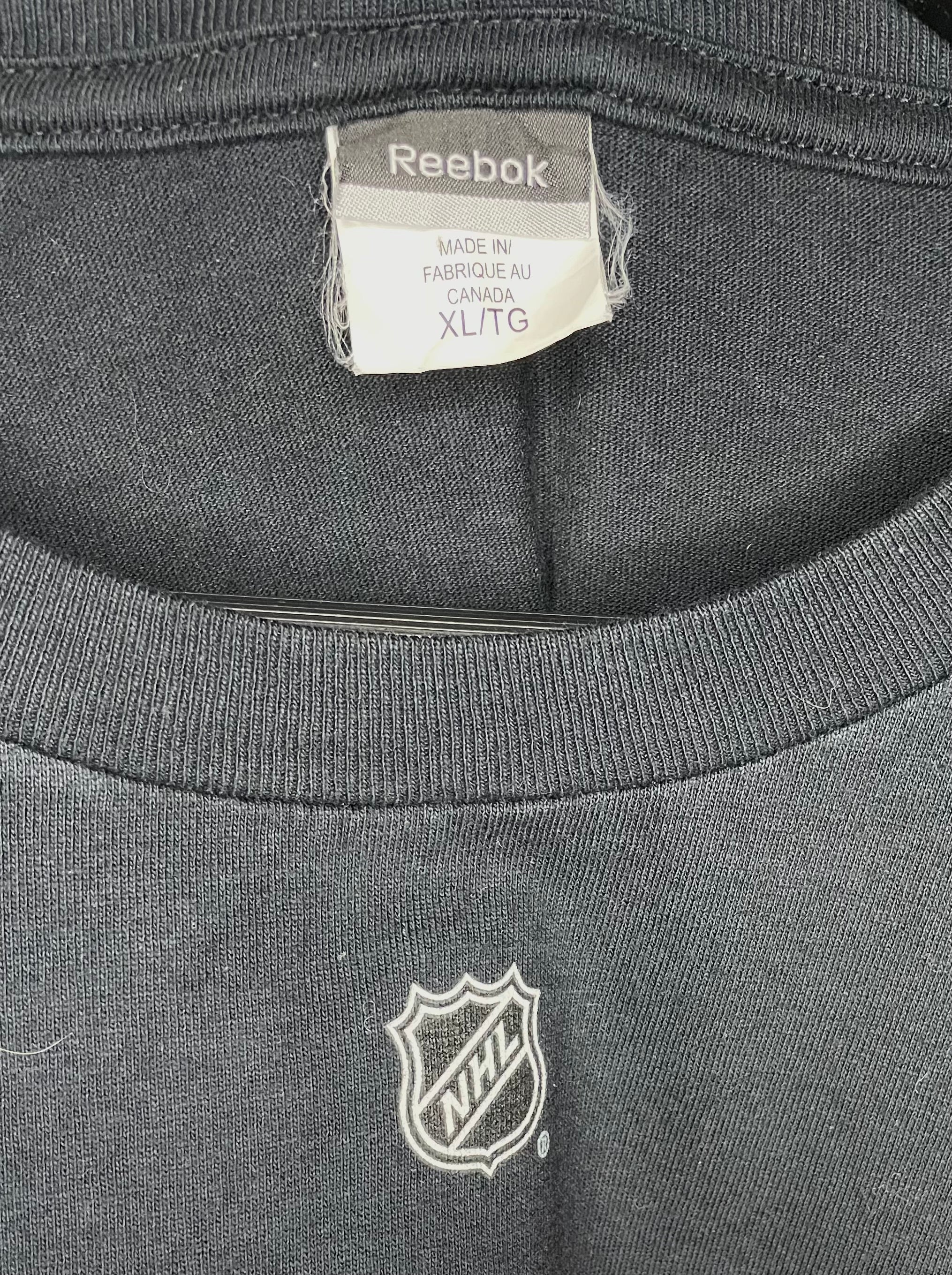 Reebok T-Shirt NHL Calgary Flames Black Size XL