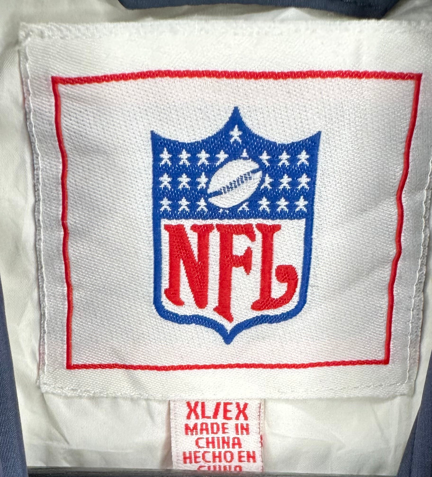 NFL Vintage Trainingsjacke Dallas Cowboys Blau Größe XL
