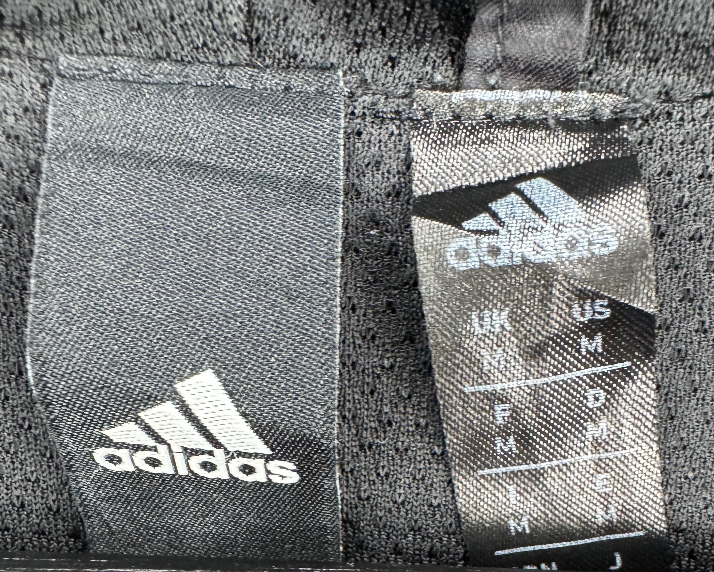 Adidas Vintage Regenjacke Schwarz Größe M