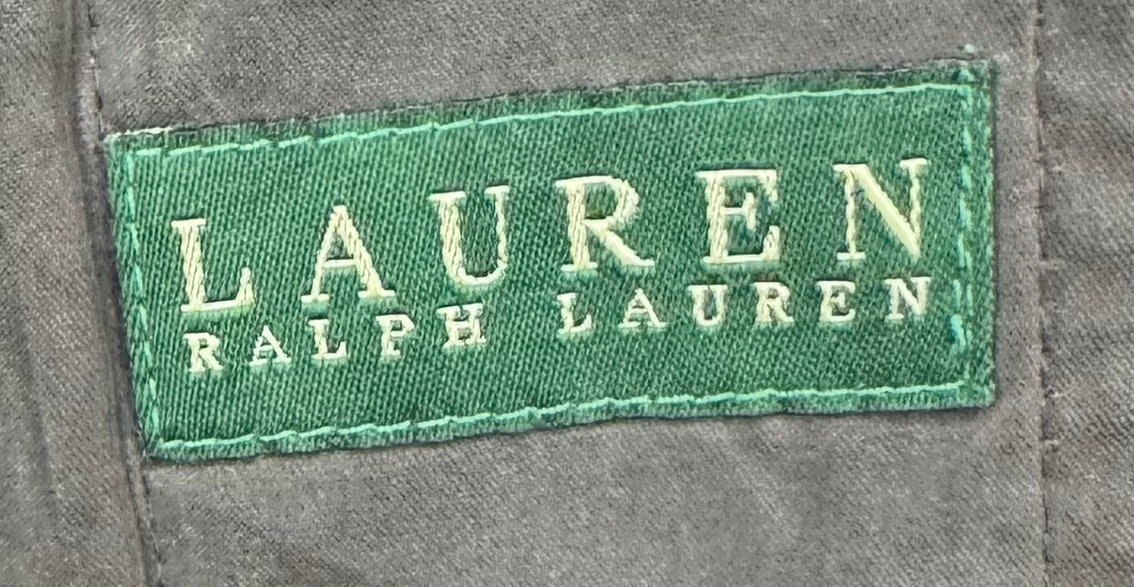 Ralph Lauren Vintage Mantel Dunkelbraun Größe M