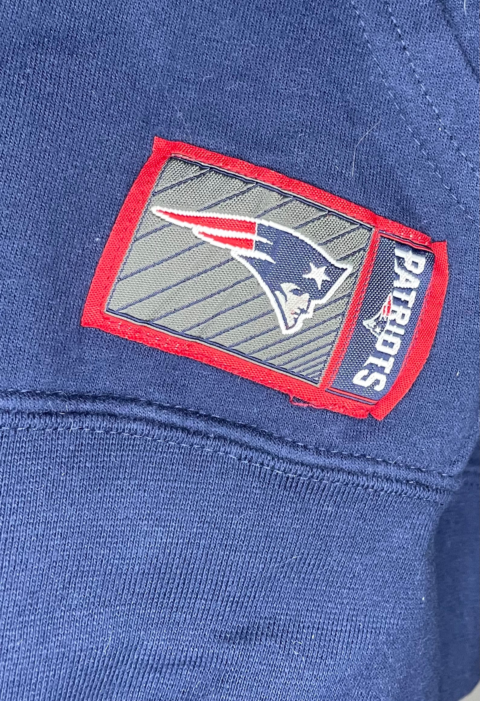 Sudadera NFL New England Patriots Azul Oscuro Talla L