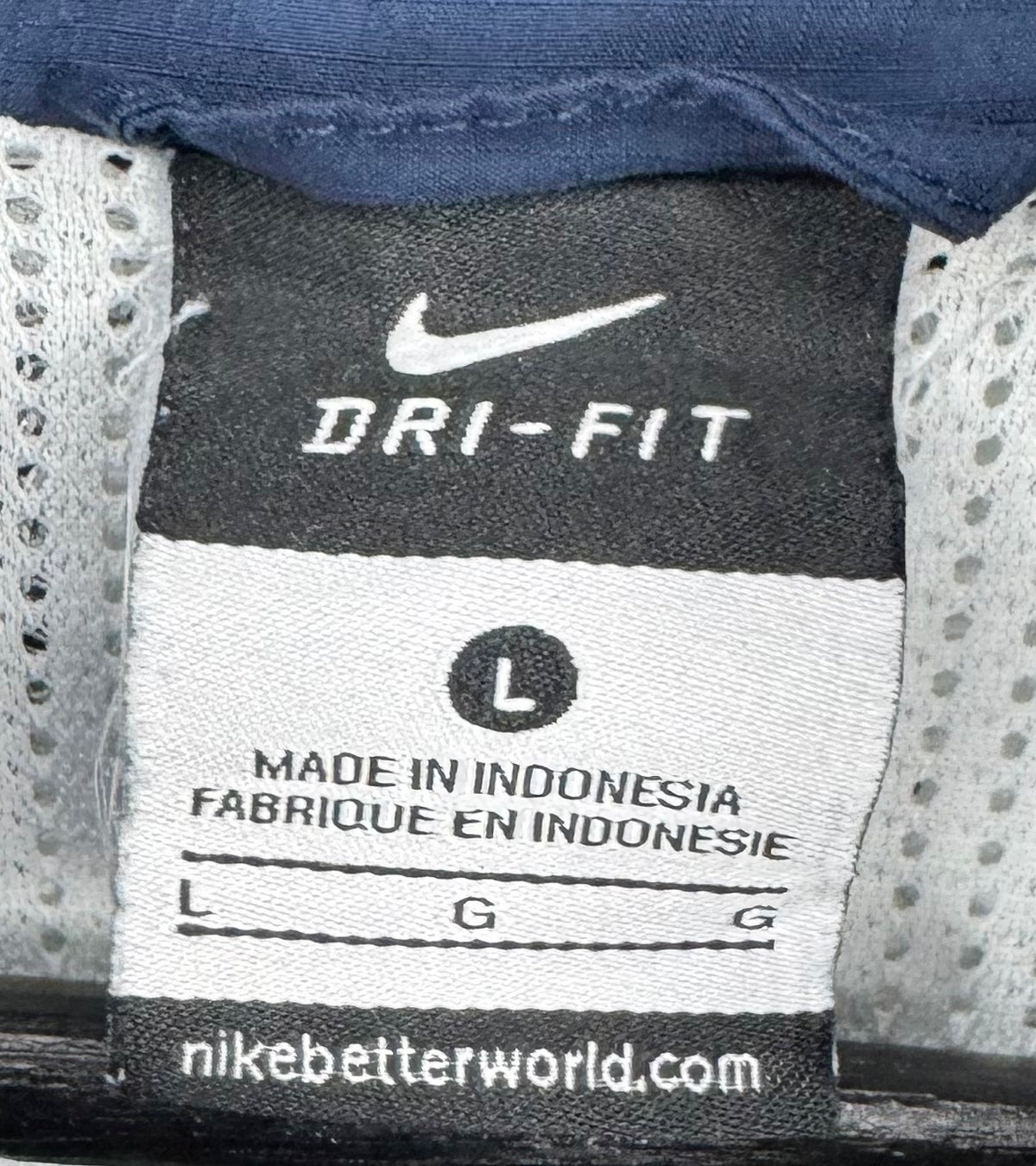 Nike Trainingsjacke Naval Academy Blau Größe L
