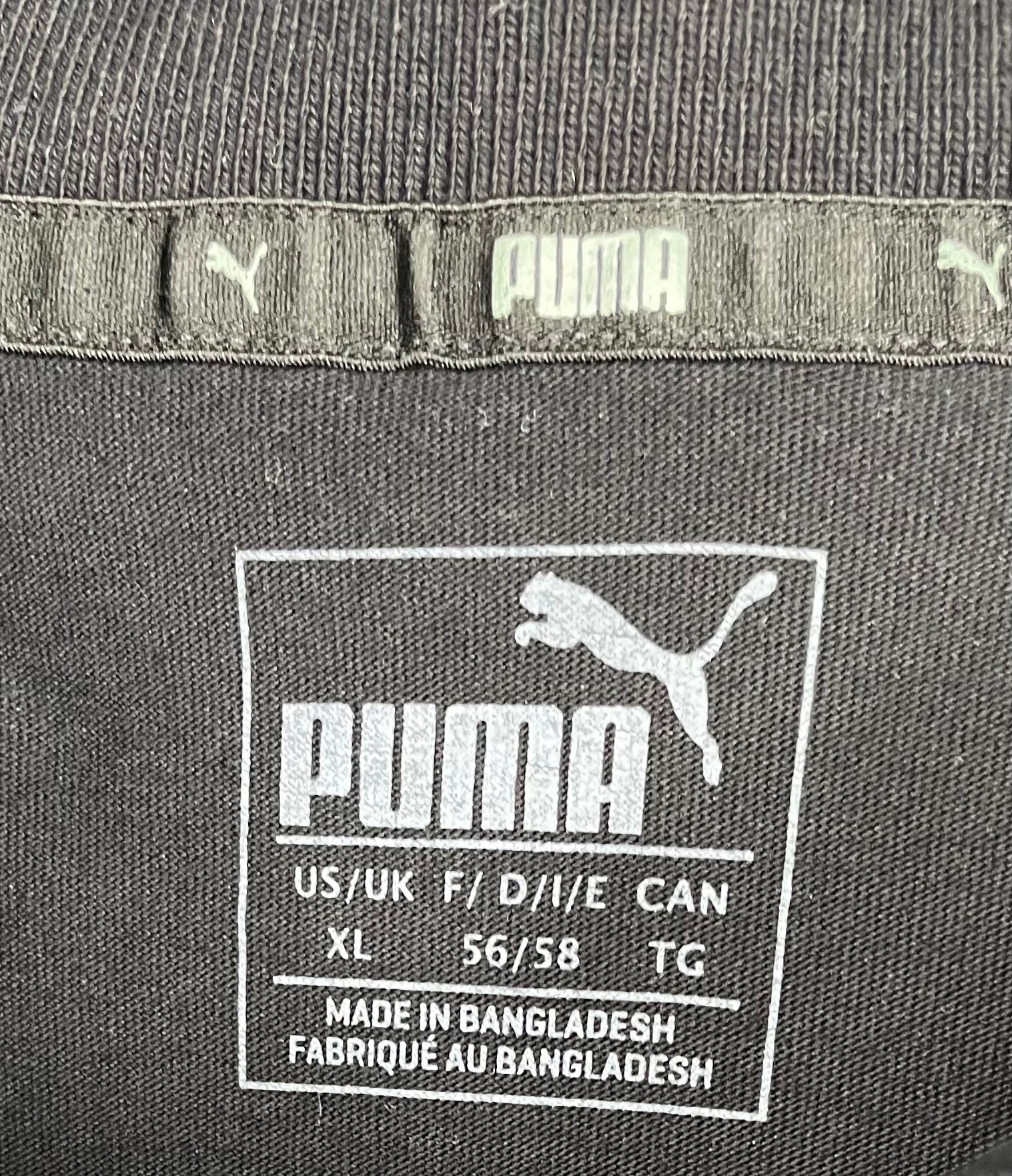 Puma polo shirt black size XL