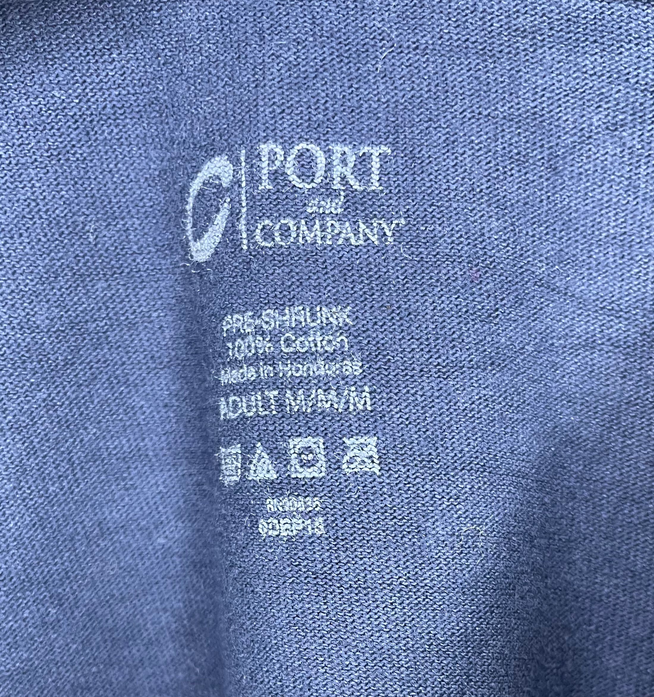 Port and Company T-Shirt Seattle Seahawks Conference Champions 2013/2014 Blue Size M