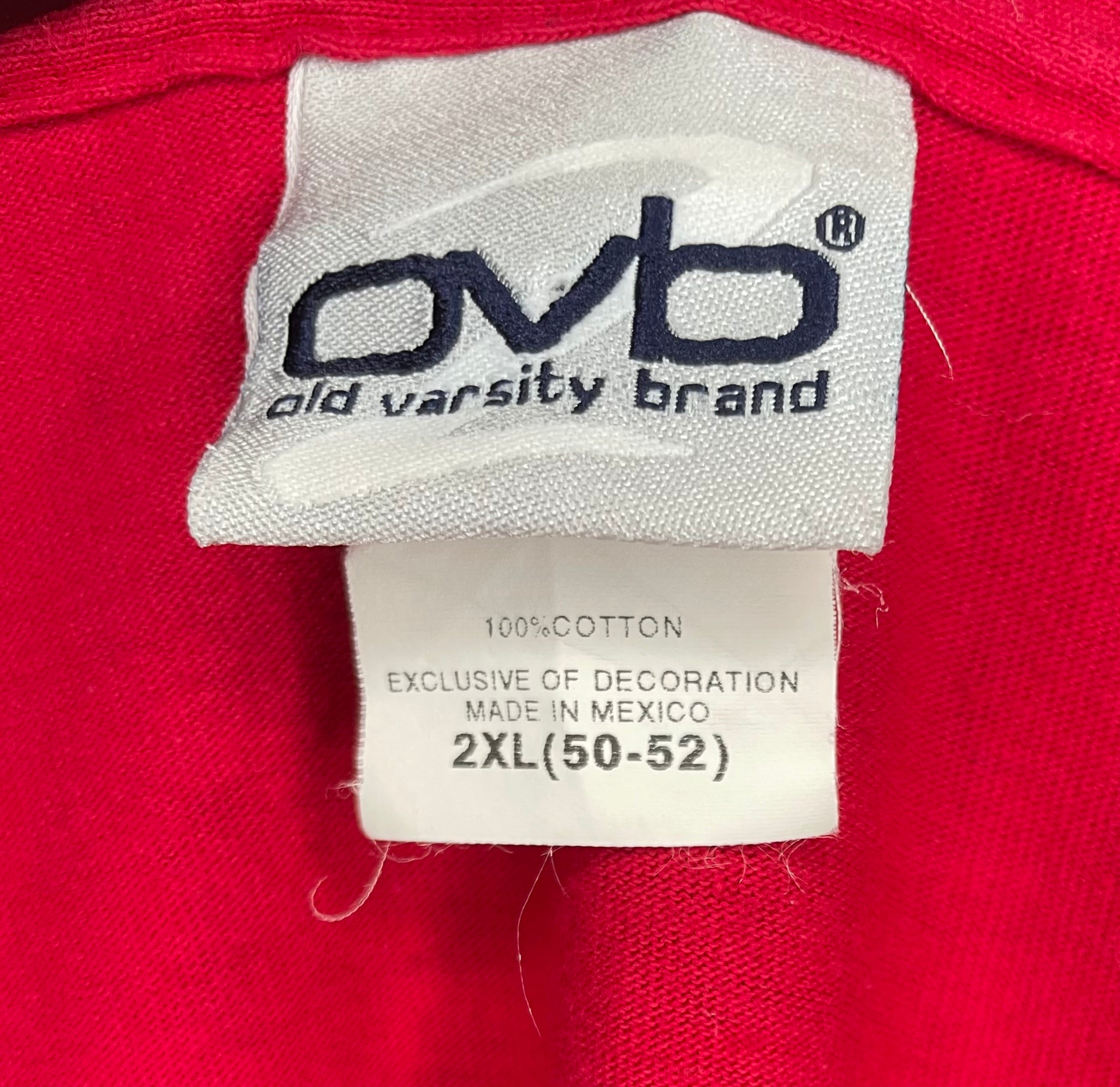 OVB T-Shirt Wisconsin Badgers Red Size XXL