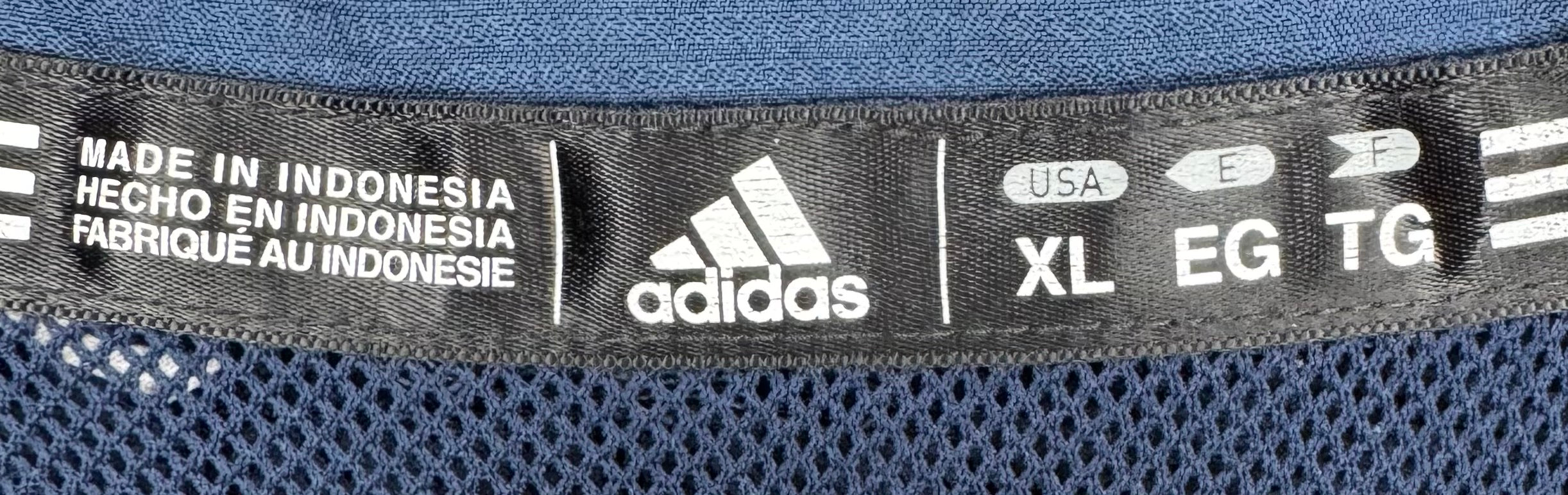 Adidas Bedford Blues Trainingsjacke Blau Größe XL
