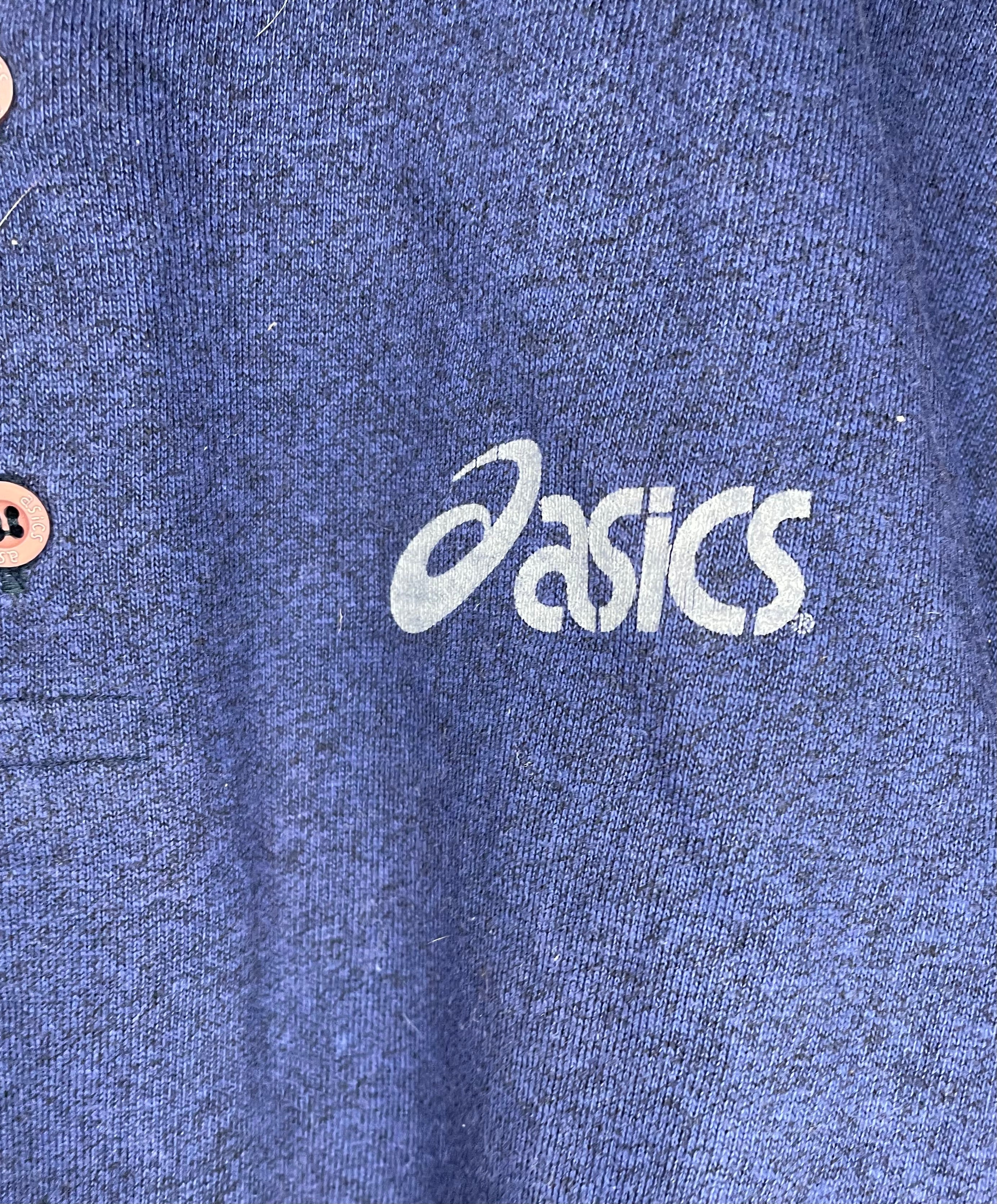 Asics Vintage T-Shirt Blue Size XXL
