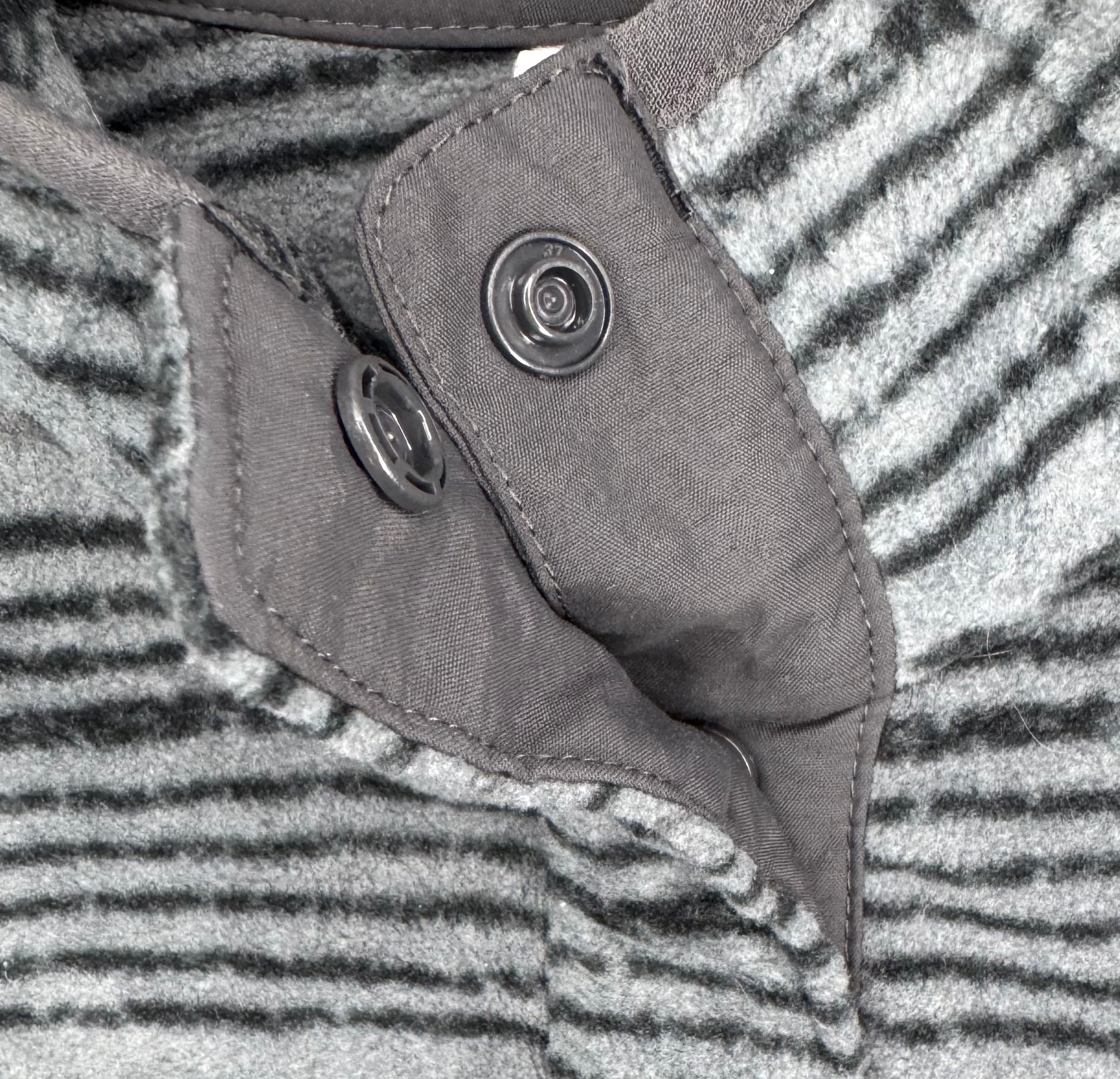 Columbia Fleece Sweater 1/3 Zip Grau/Schwarz Größe M