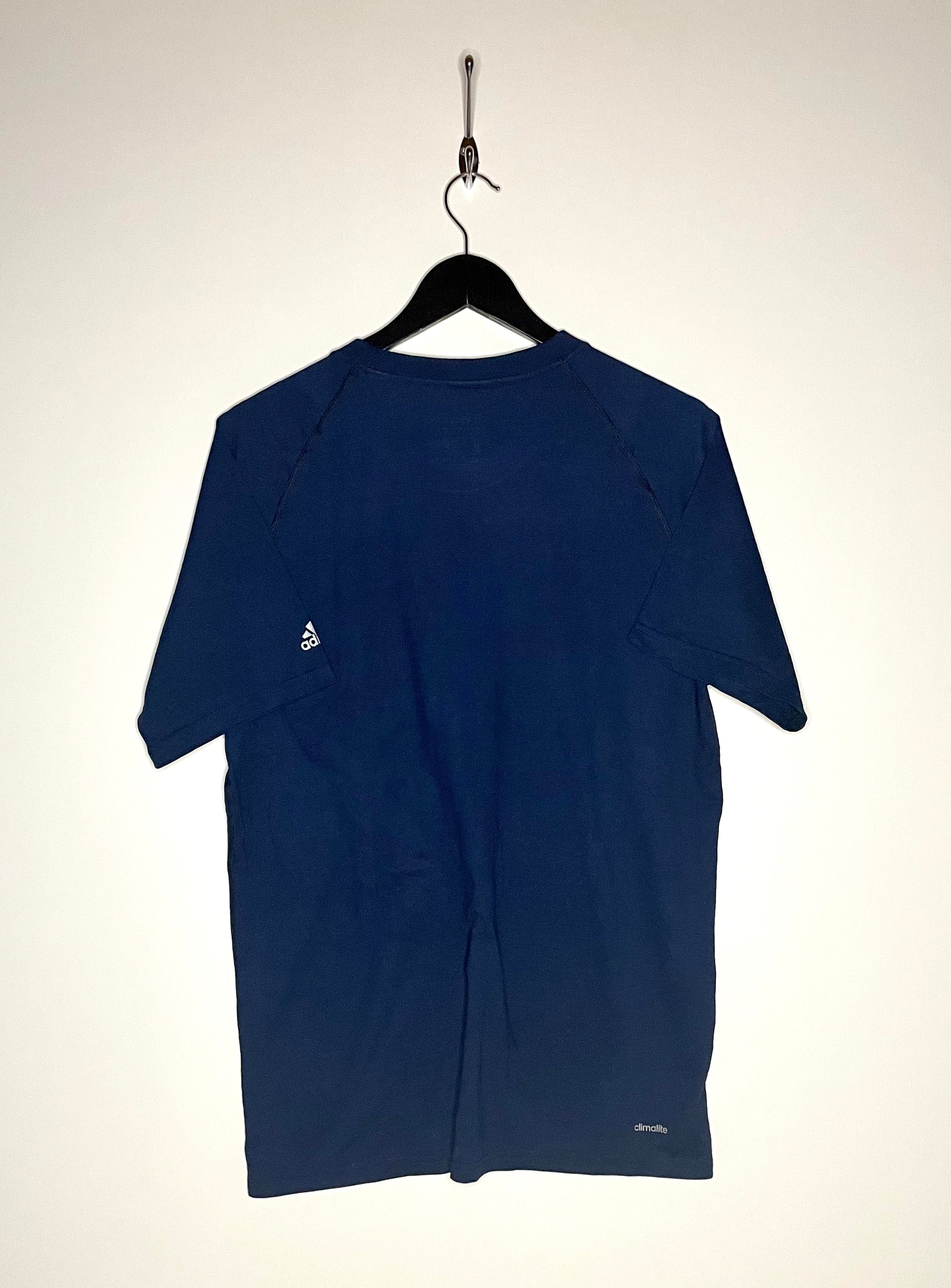 Adidas T-Shirt Trinity Baseball Blau Größe L