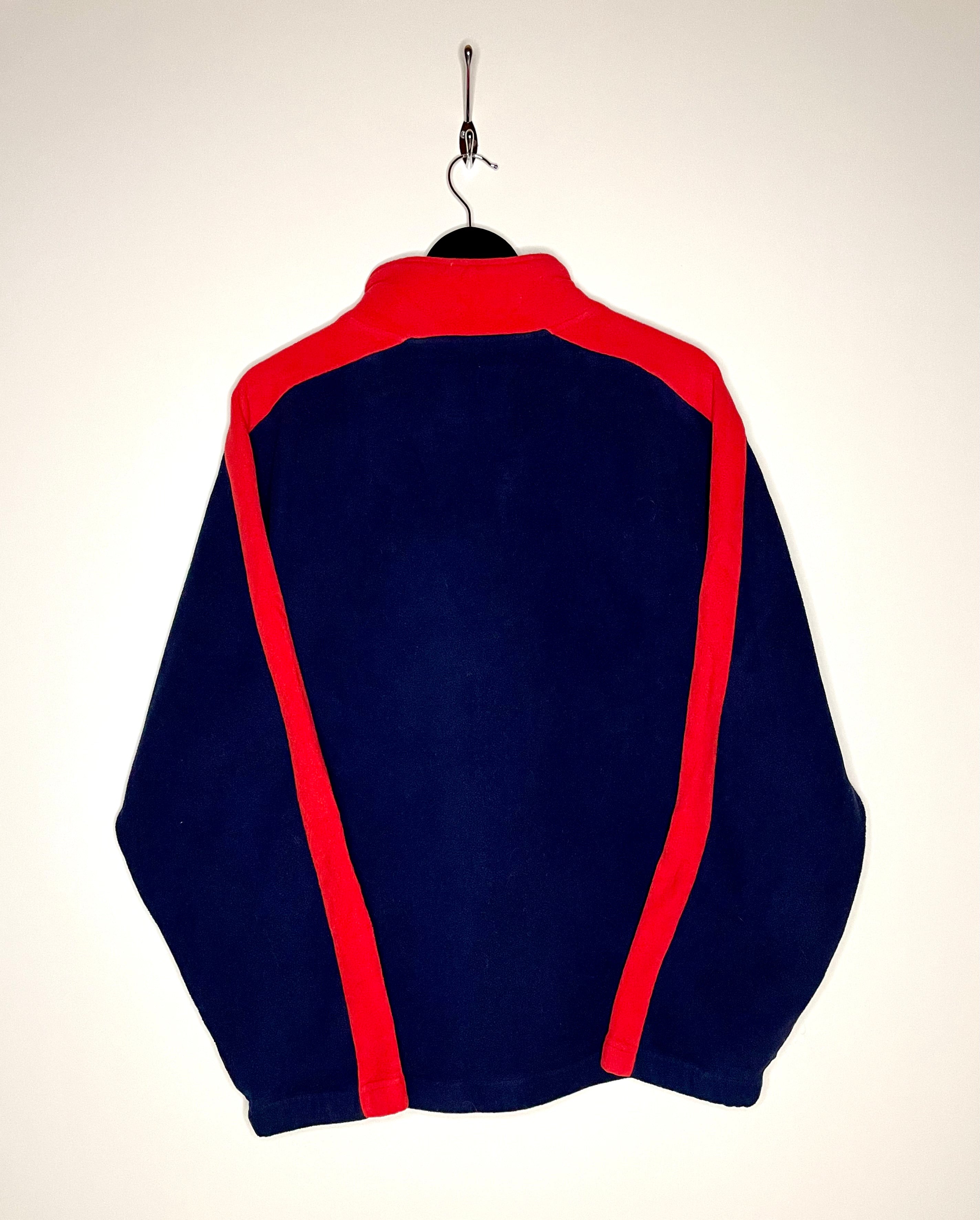 Reebok Q-Zip Fleece Sweater Toronto Rock Blau/Rot Größe L