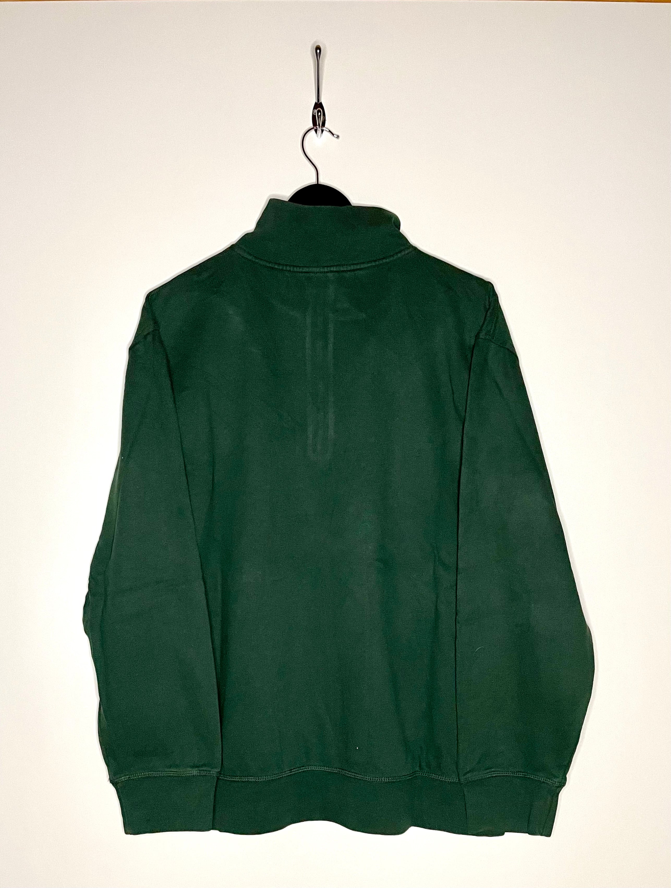 Nautica Vintage Q-Zip Sweater Grün Größe XL