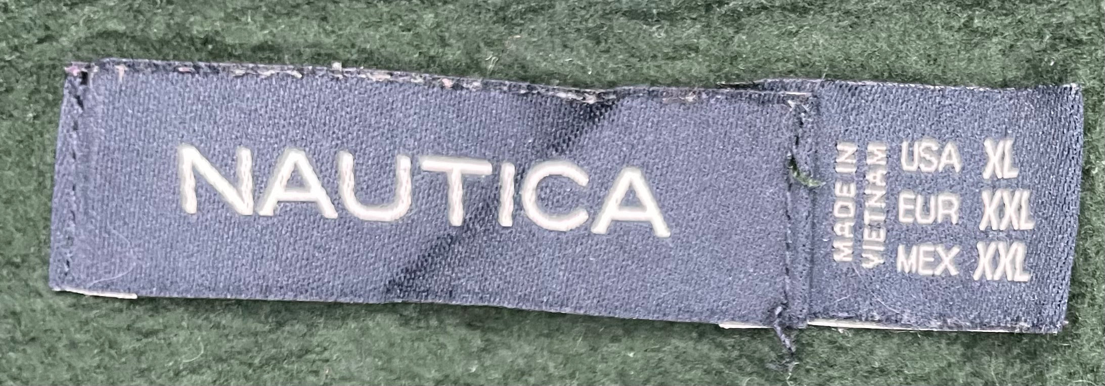 Nautica Vintage Q-Zip Sweater Grün Größe XL