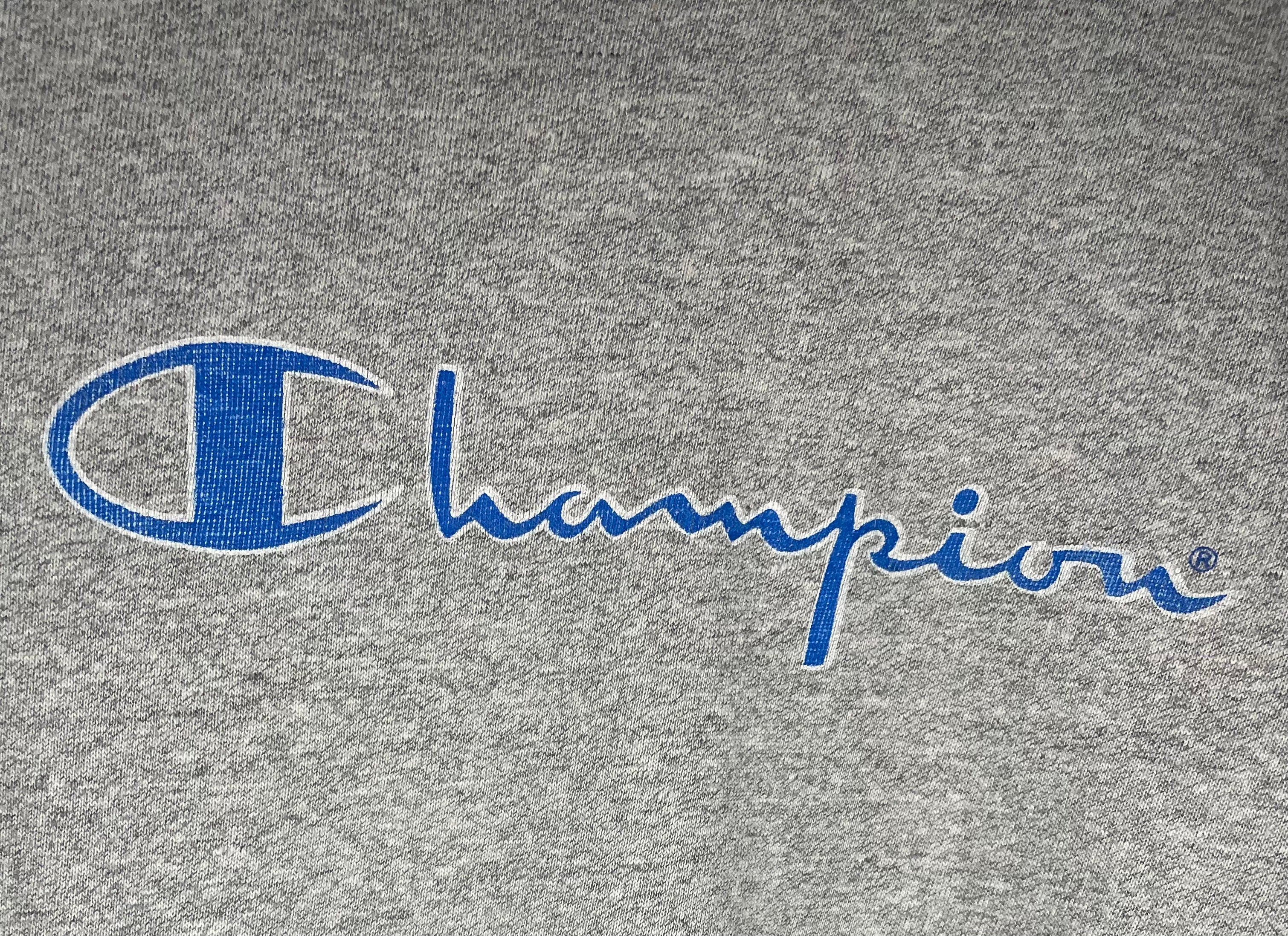 Champion Vintage T-Shirt Grau Größe M