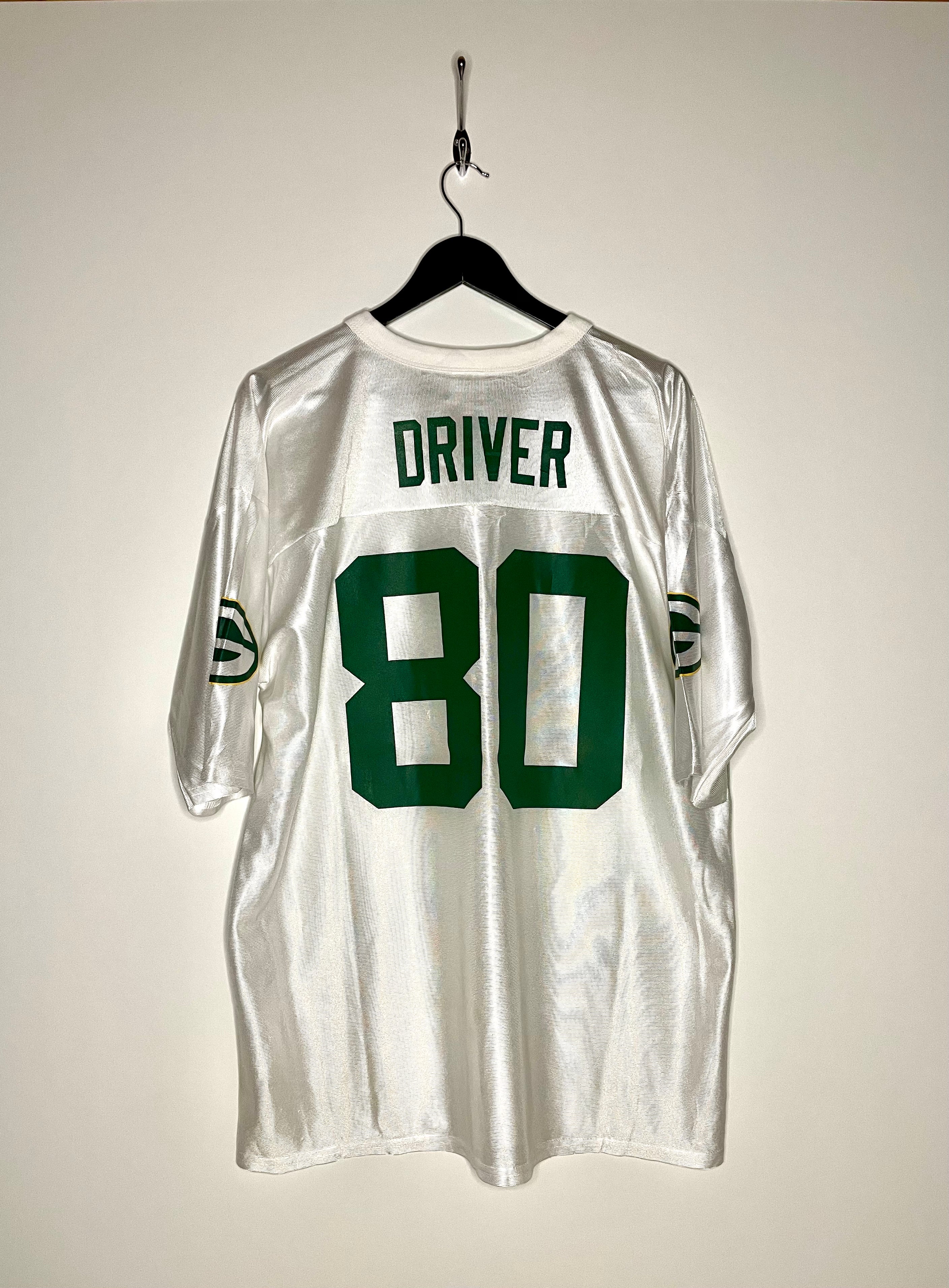 NFL Jersey Green Bay Packers #80 Donald Driver Weiß Größe XL
