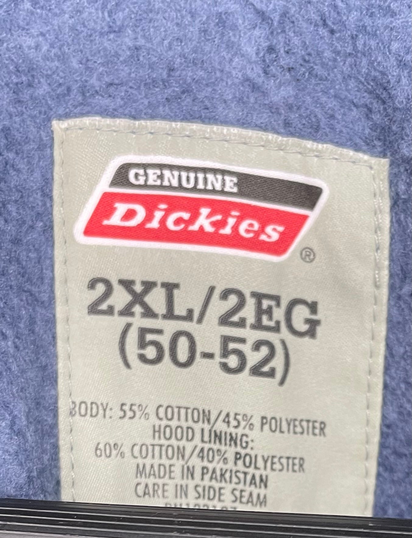 Dickies Vintage Hoodie Blau Größe XXL