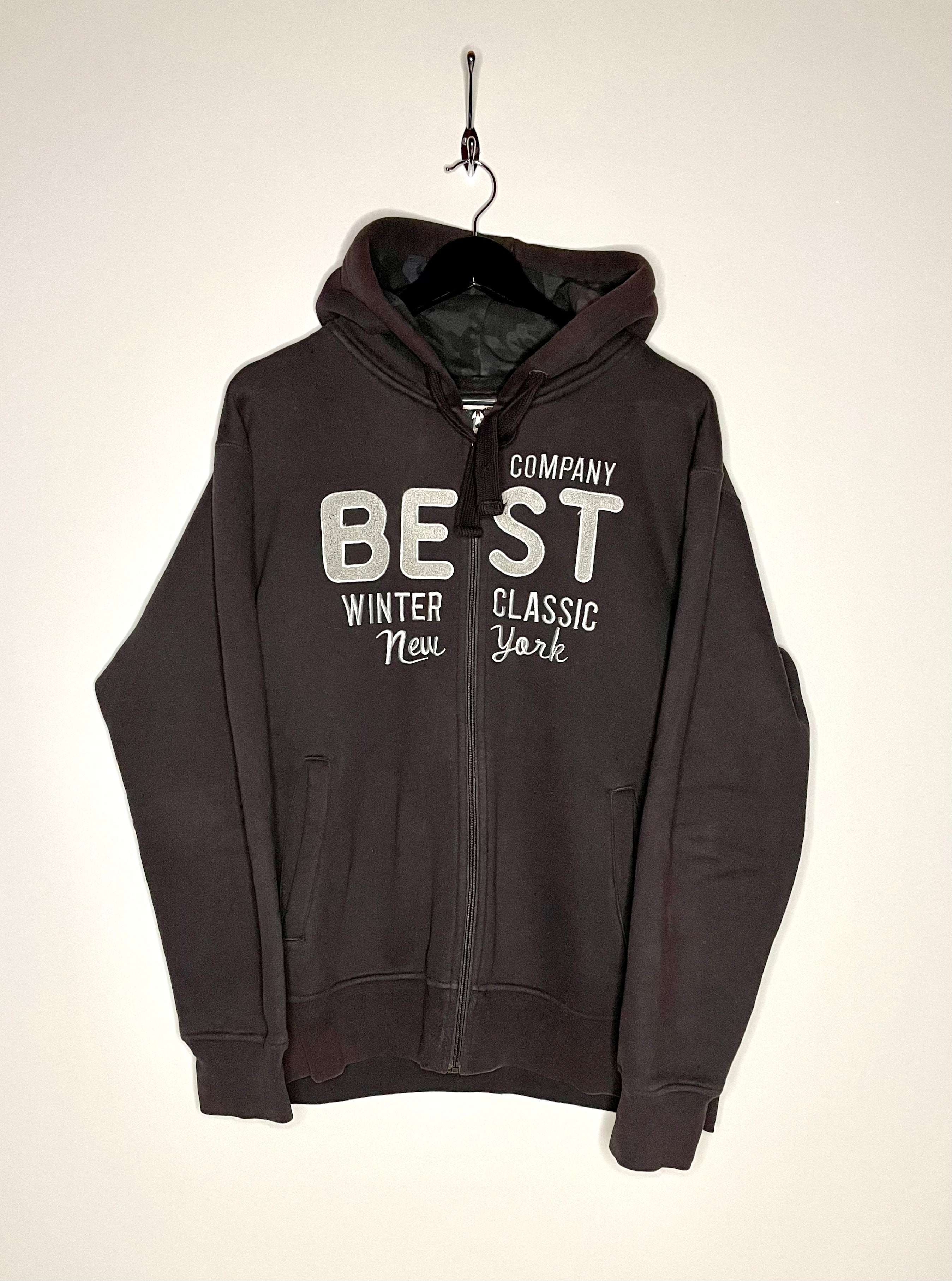 Best Company Vintage Sweatshirt Jacke Braun Größe XXL (Damen)
