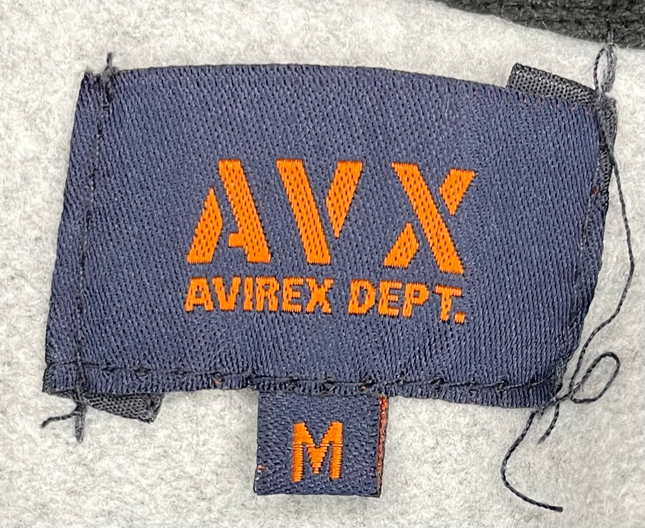 Avirex Hoodie Grau/Schwarz Größe M