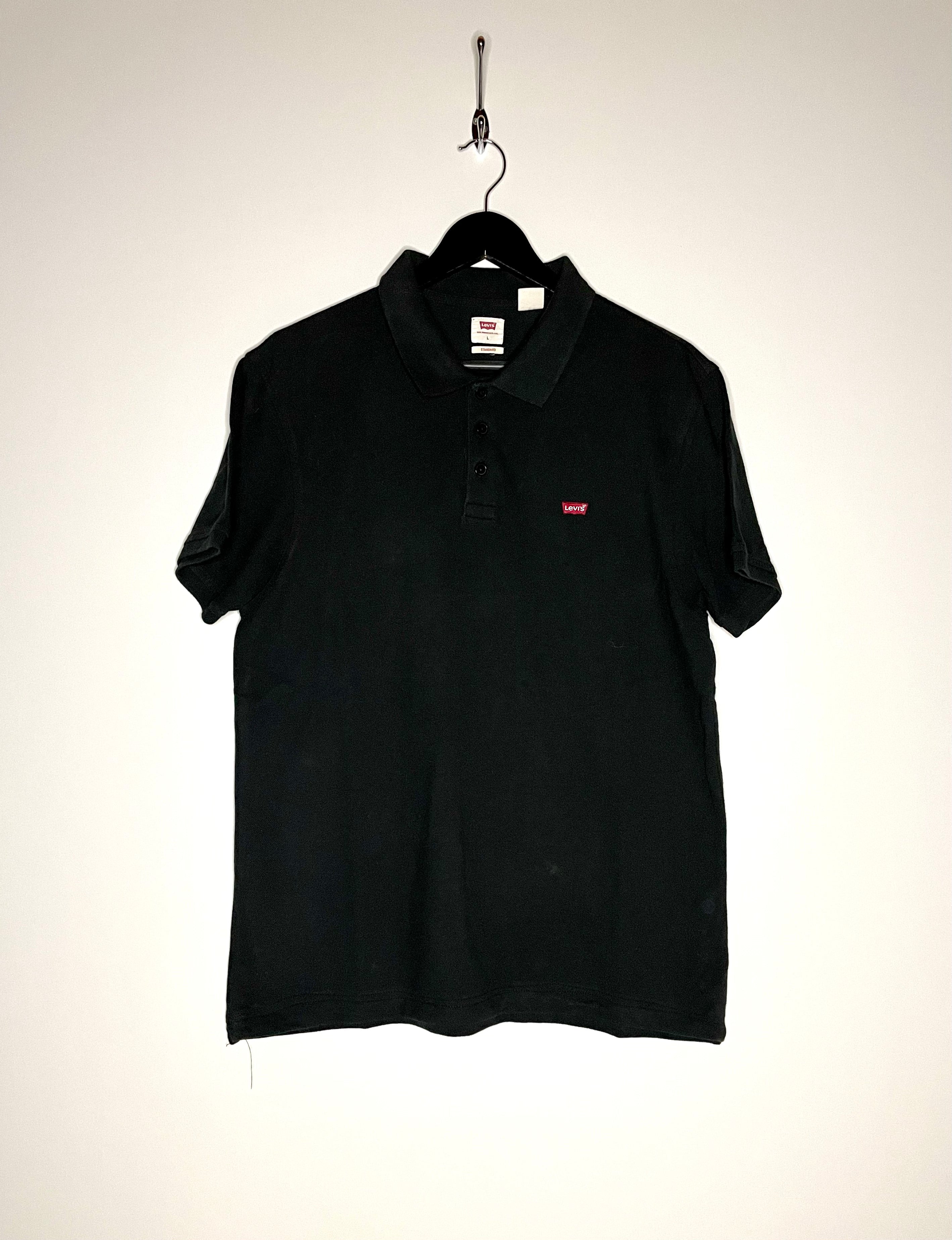 Levi´s Vintage Poloshirt Schwarz Größe L