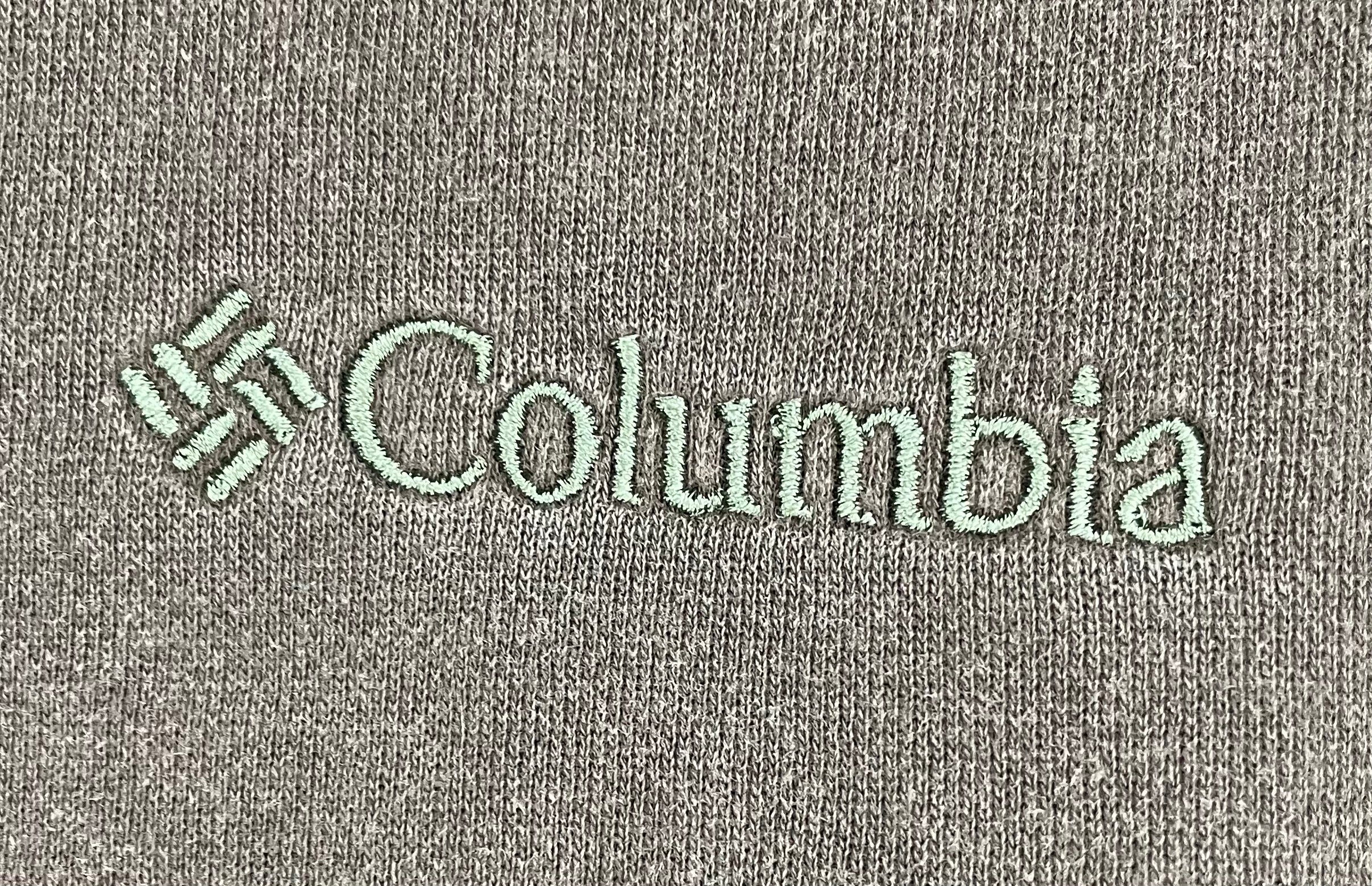 Columbia Vintage Hoodie Braun Größe L