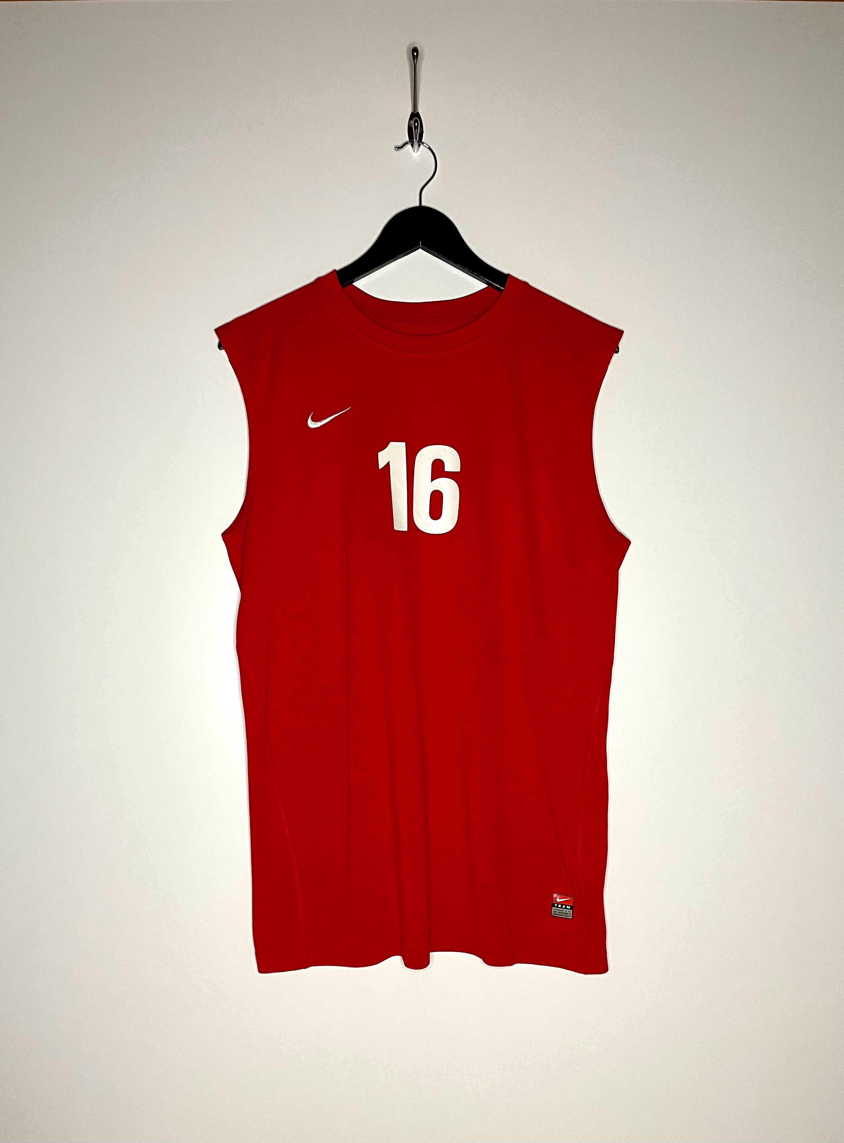 Nike Tanktop Washington Redskins #16 Rot Größe M