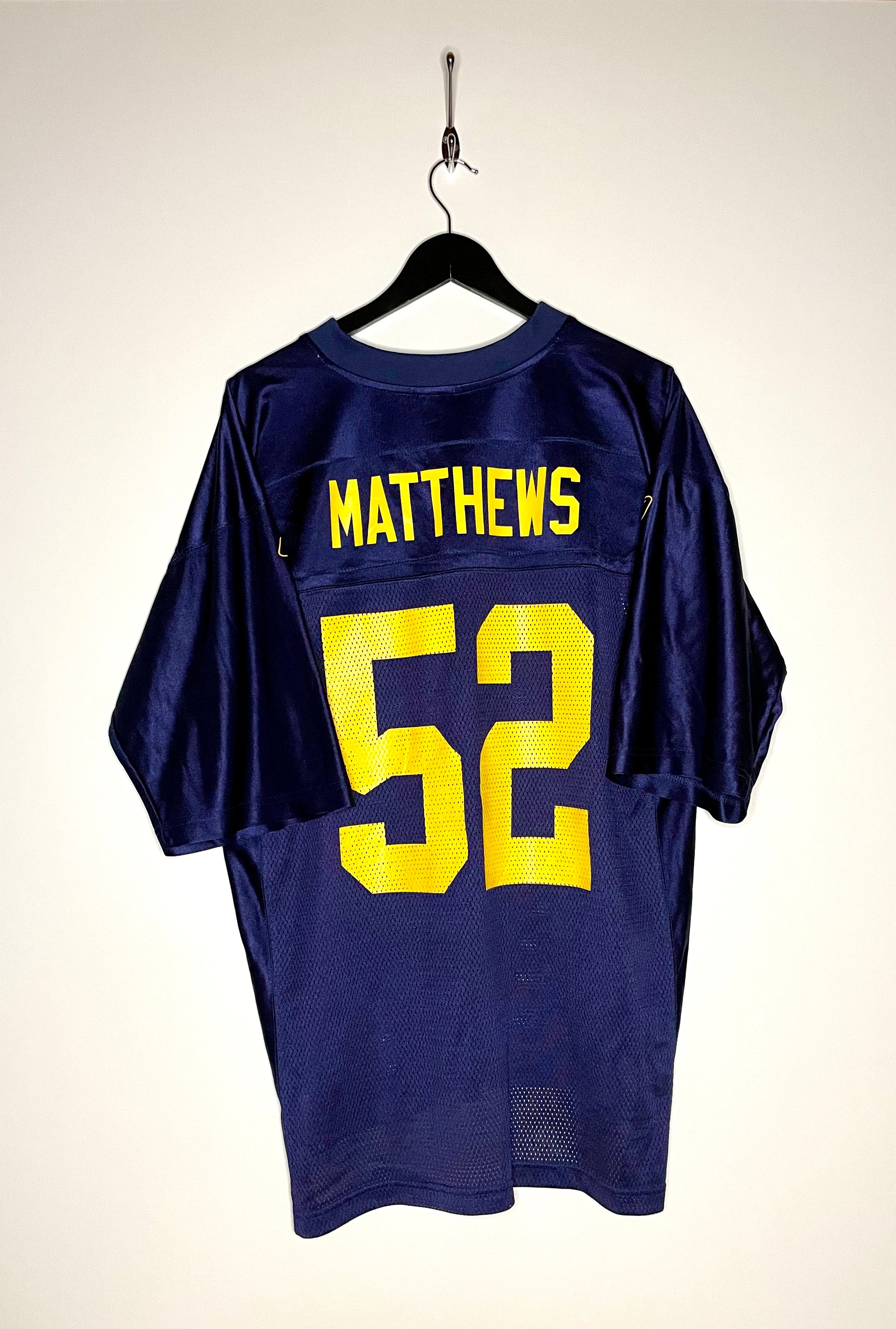 Reebok Jersey Green Bay Packers 2011 #52 Clay Matthews Blau Größe L