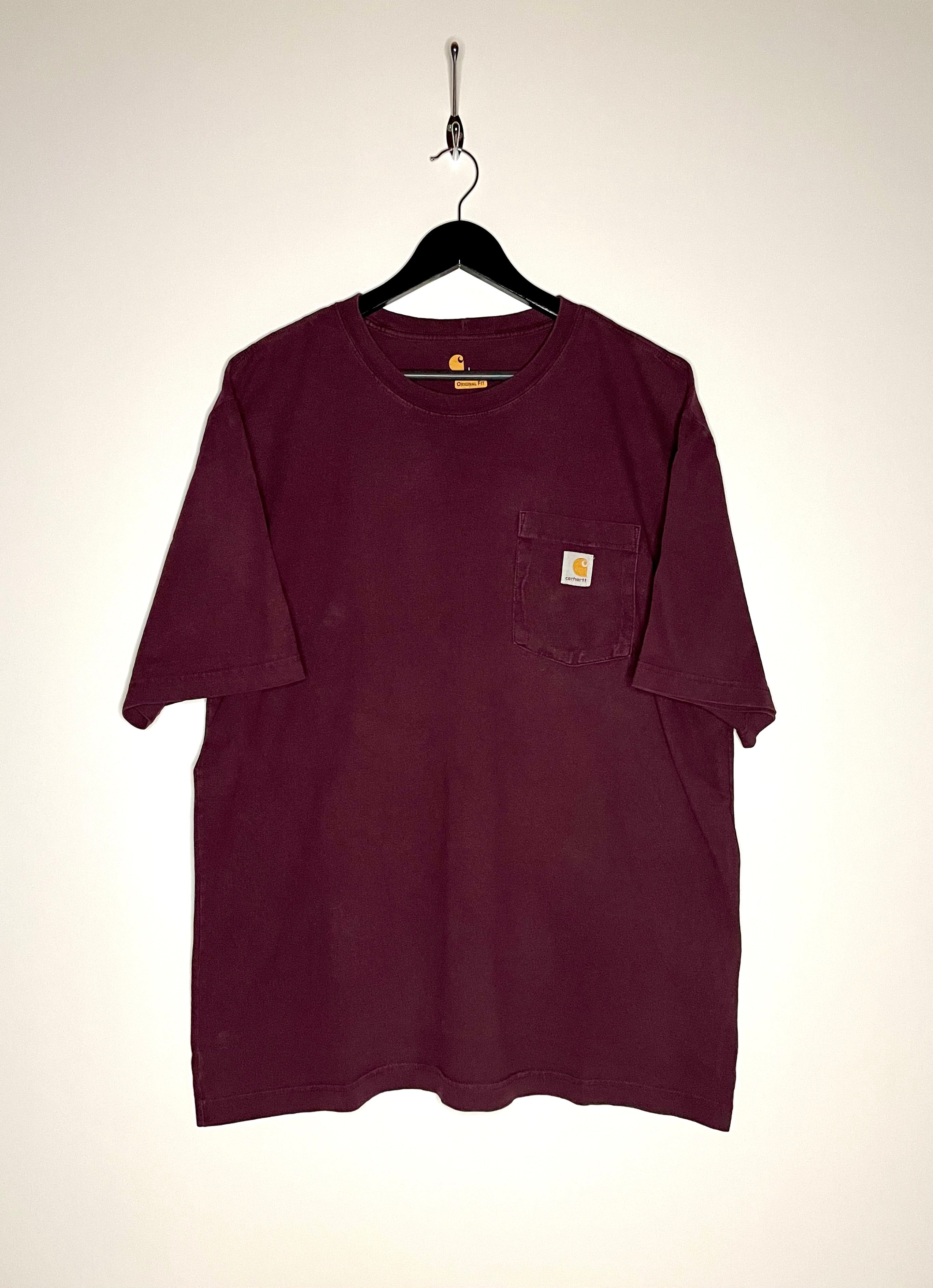 Carhartt T-Shirt Original Fit Rot Größe L
