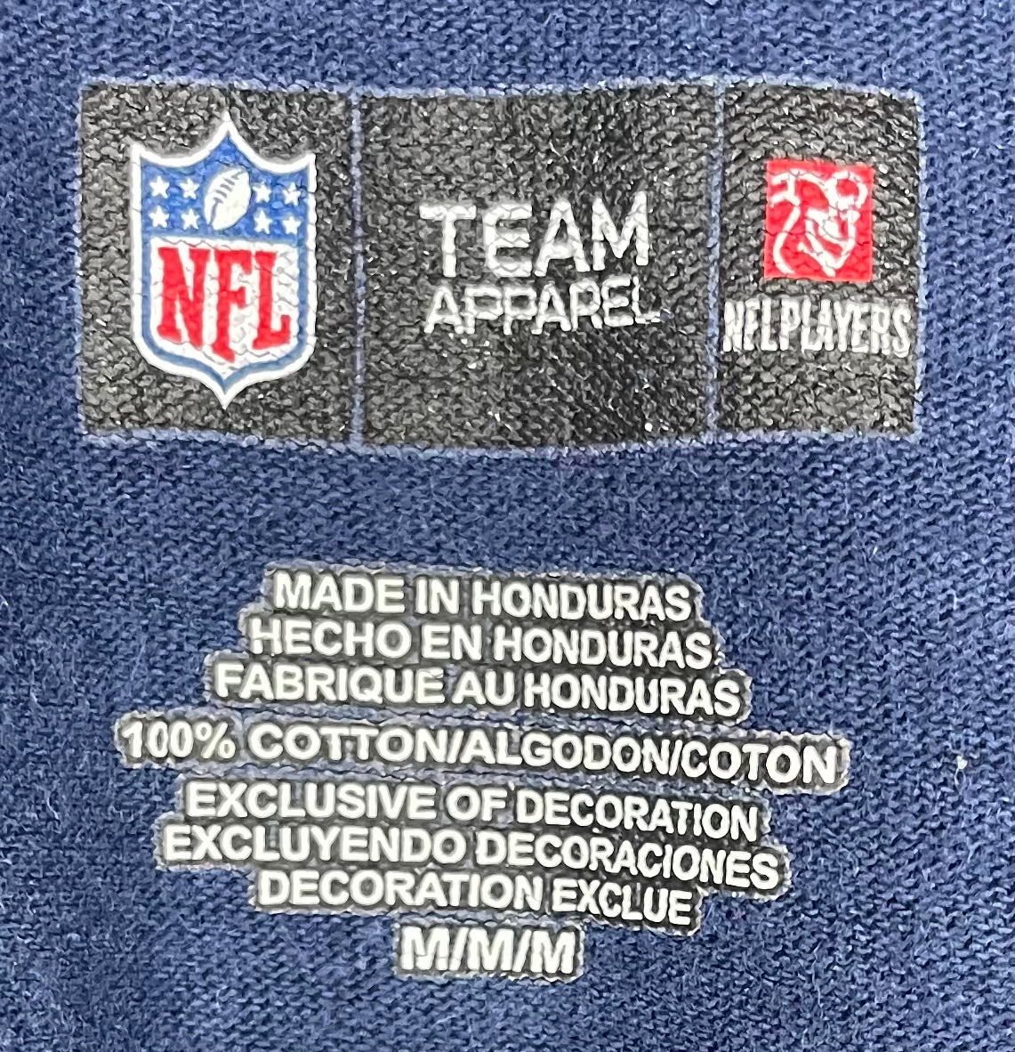 NFL T-Shirt Seattle Seahawks #24 Marshawn Lynch Blau Größe M
