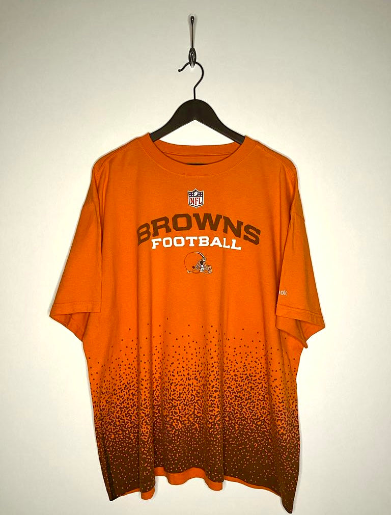 Reebok Browns Football Shirt Orange Größe XL
