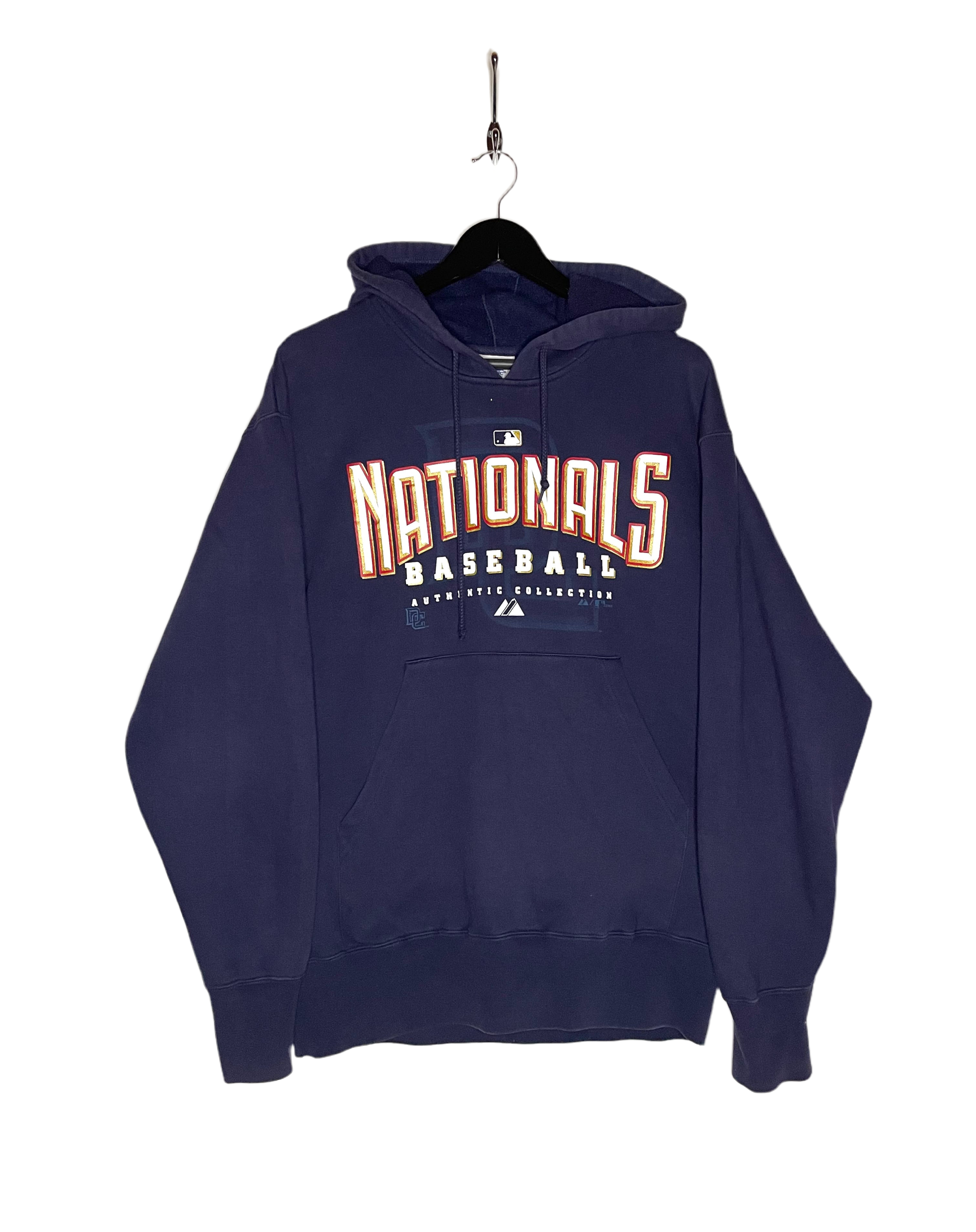 Majestic Hoodie Washington Nationals 2005 Blau Größe L