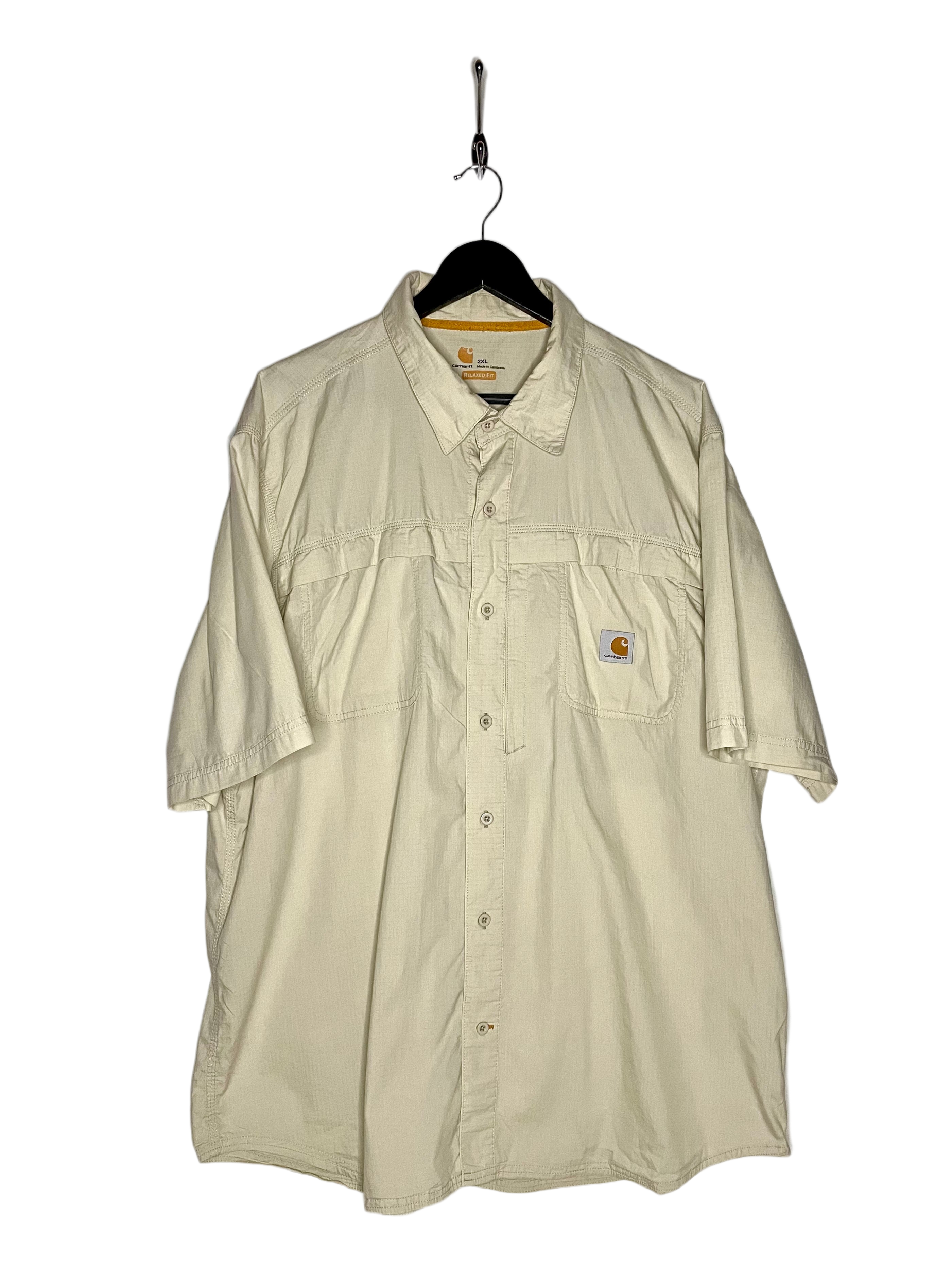 Carhartt Vintage Work Hemd Beige Größe XXL