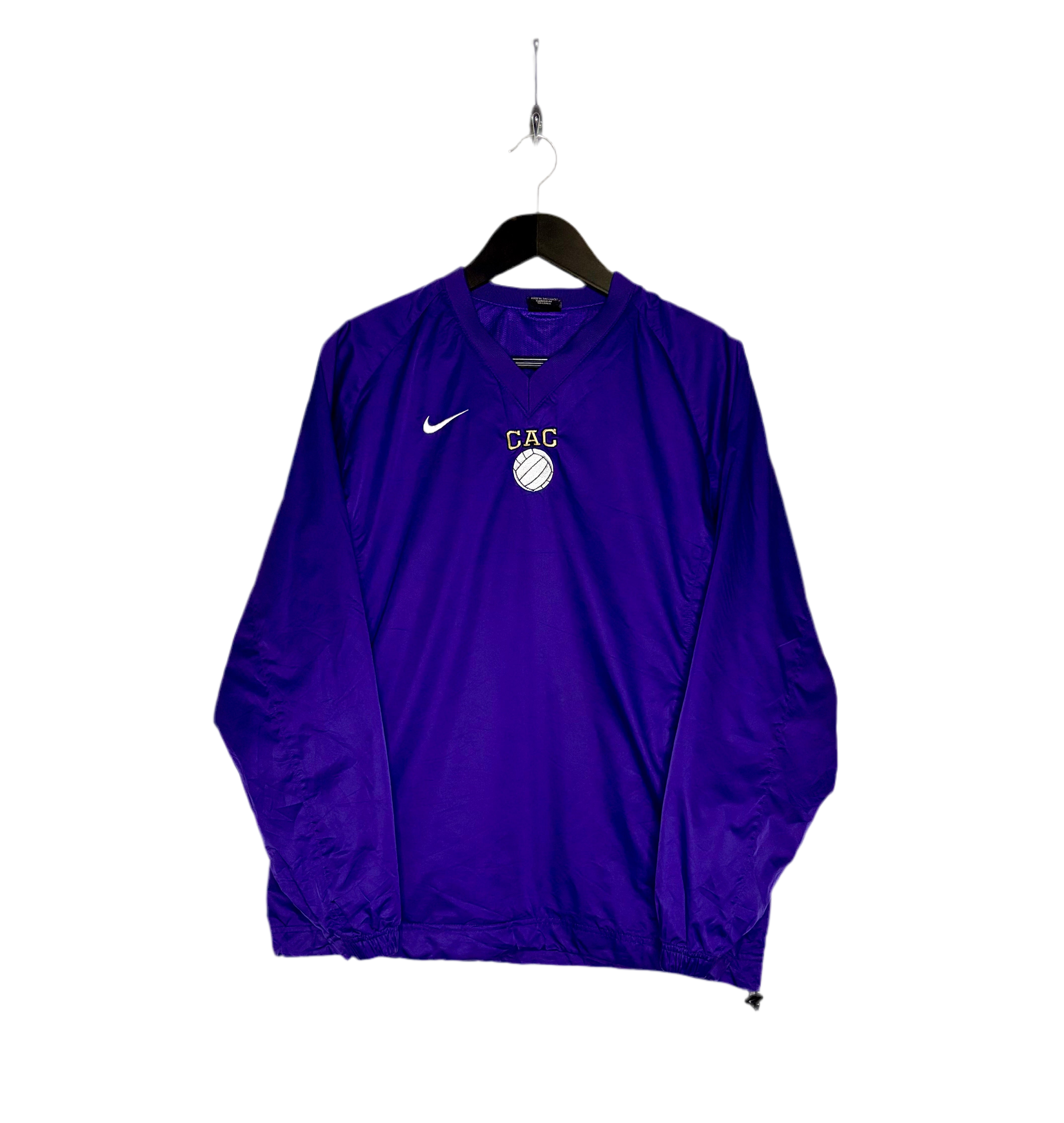 Nike Vintage CAC Volleyball Windbreaker Lila Größe S