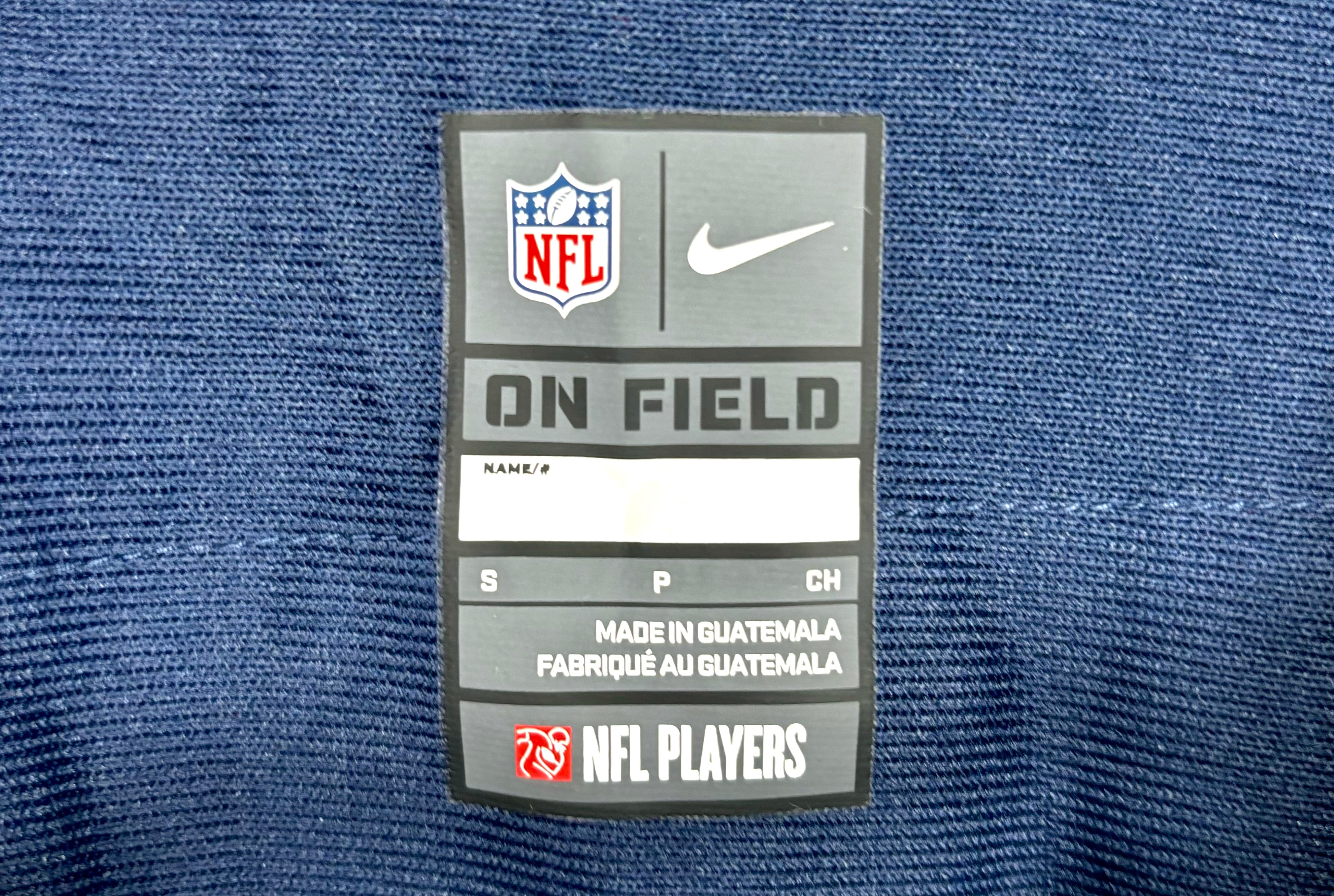 Nike NFL New England Patriots Jersey #12 Gisele Bundchen Blau Größe S