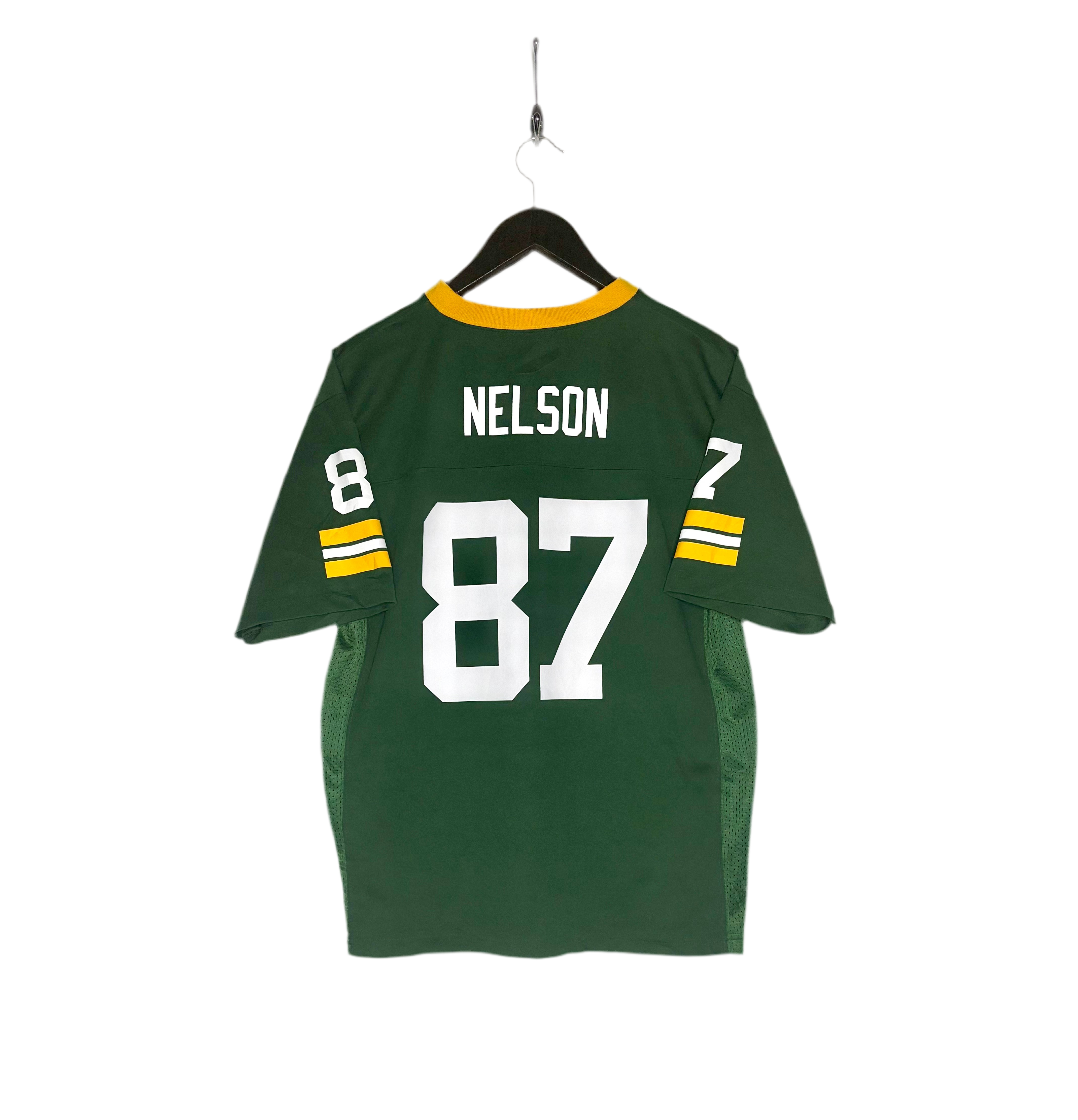 NFL Green Bay Packers Jersey #87 Jordy Nelson Grün Größe XL Kinder