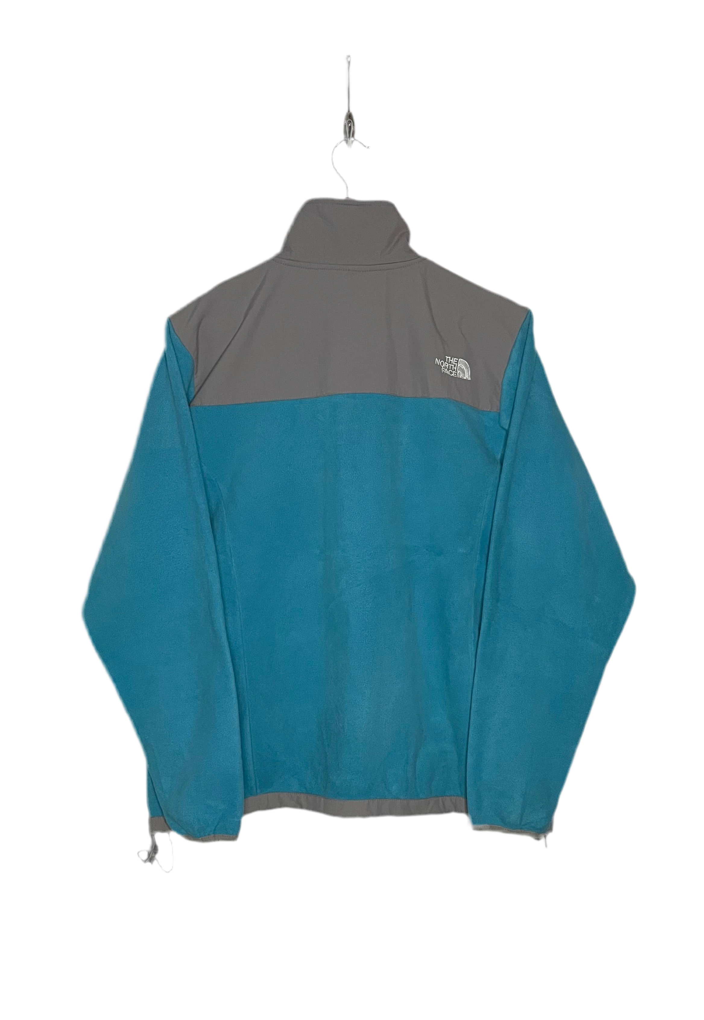 The North Face Fleece Jacke Blau/Grau Größe XL Damen