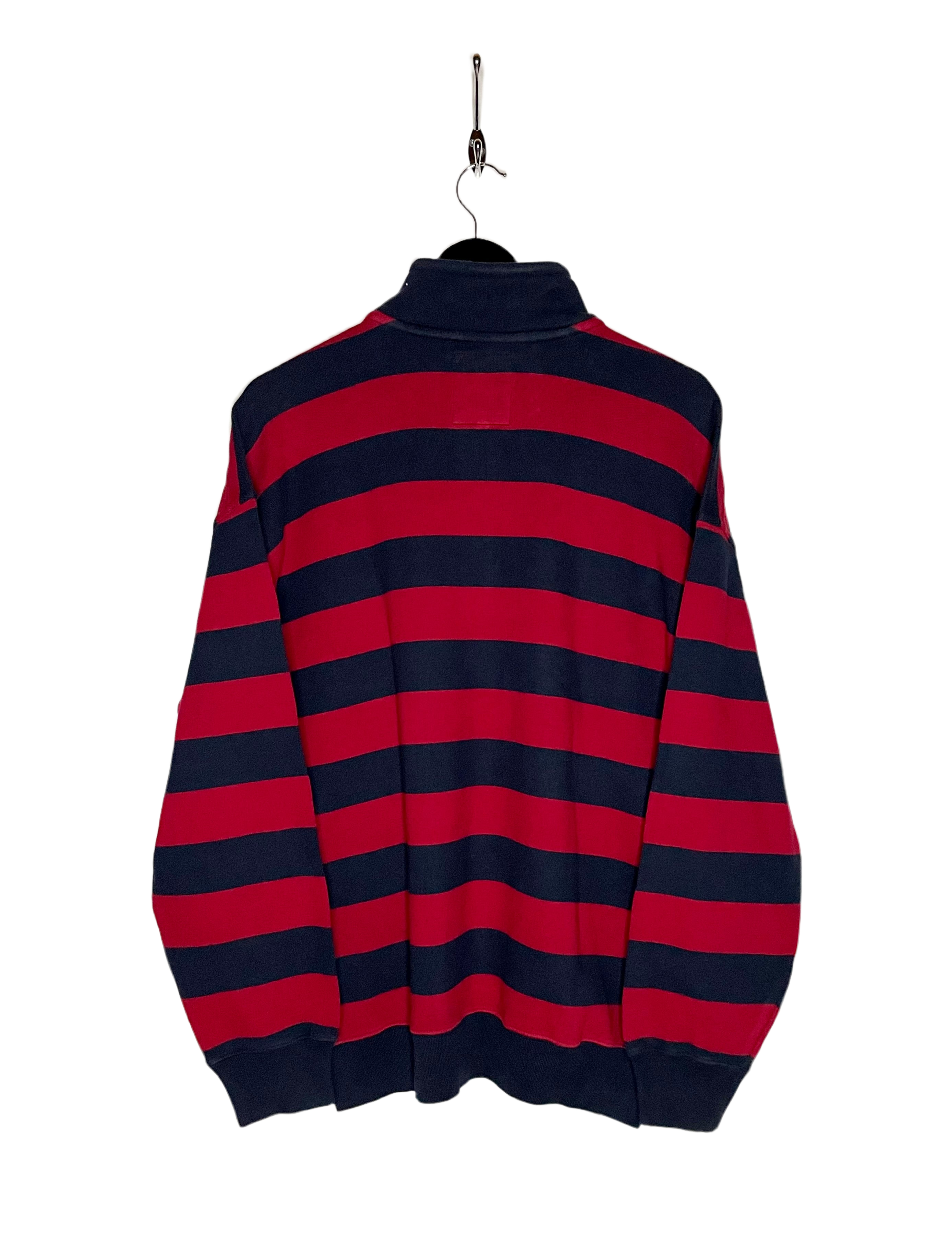 Paul &amp; Shark Vintage Q-Zip Sweater Red/Blue Size XL 