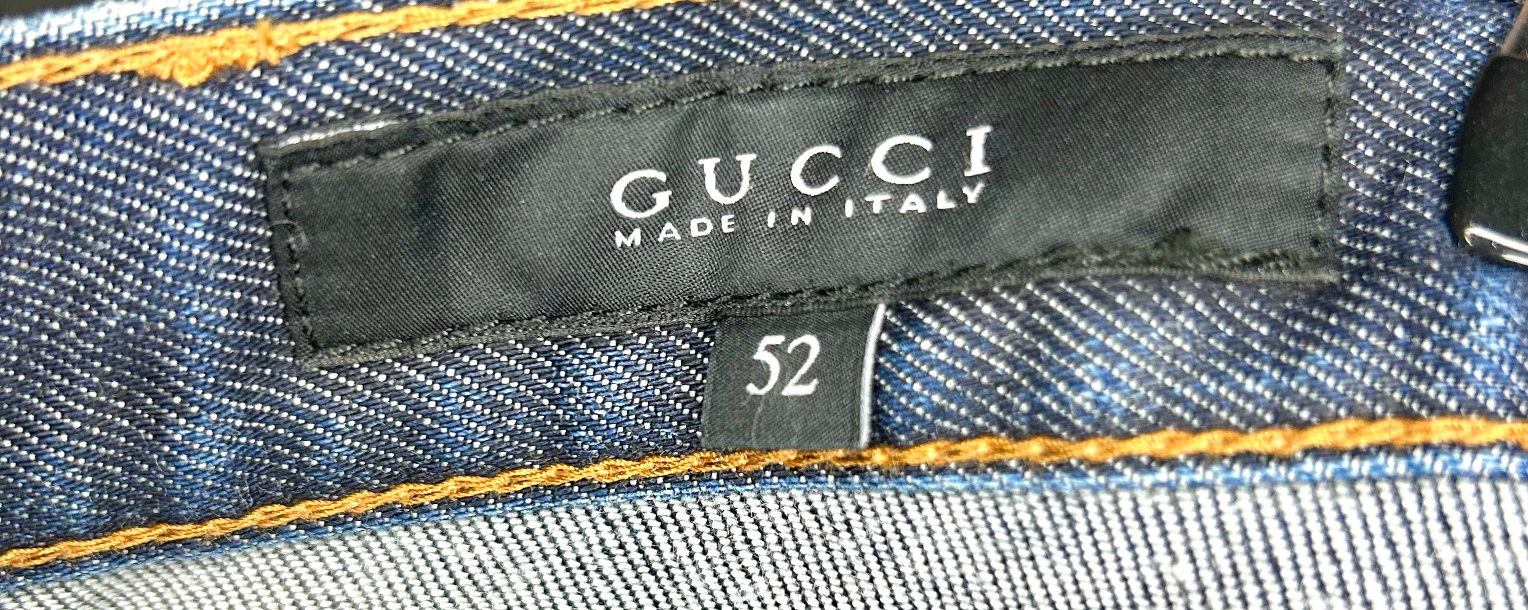 Gucci Jeans Blau Größe L