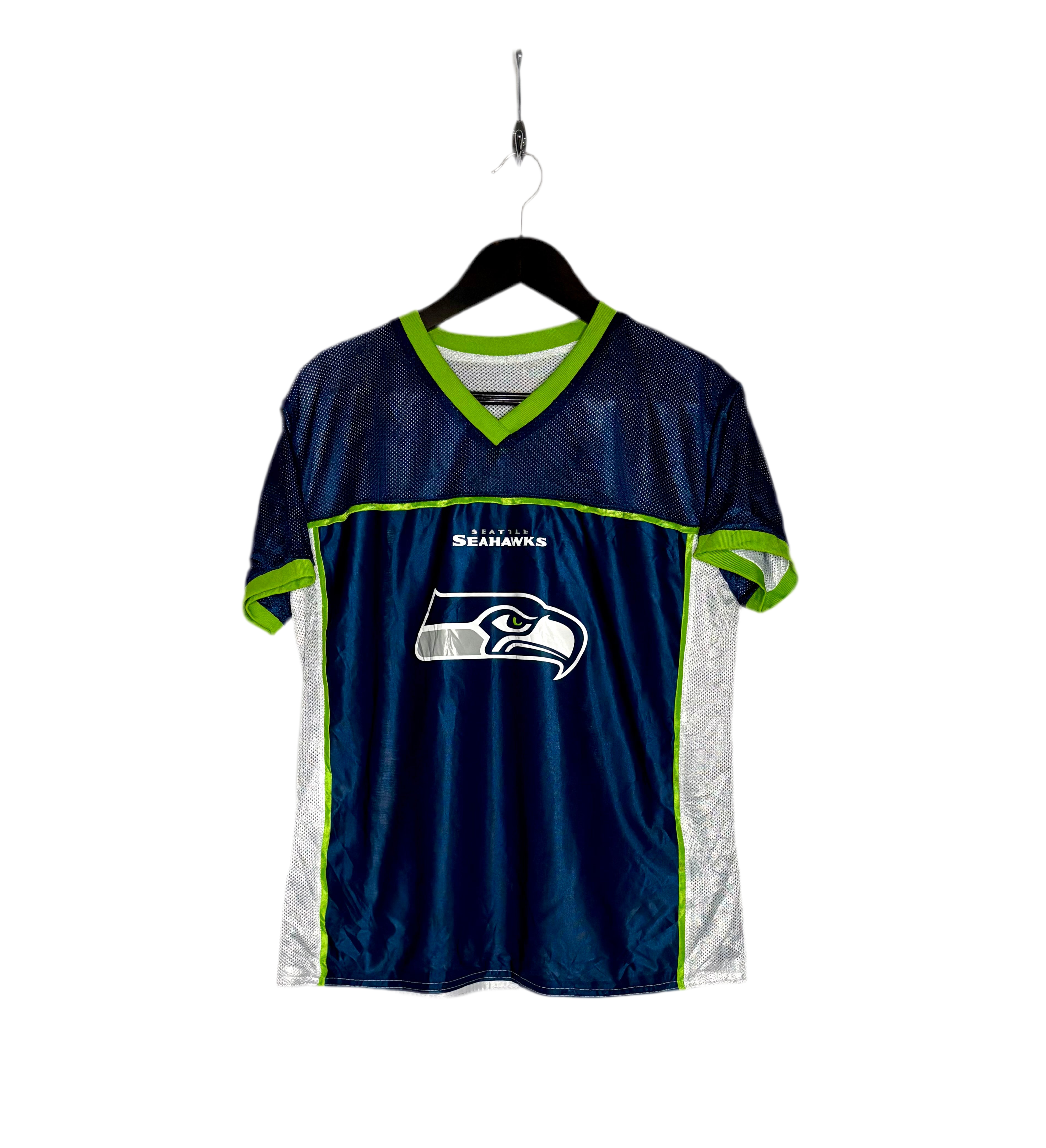 NFL Seattle Seahawks Flag Football Jersey Blau Größe M