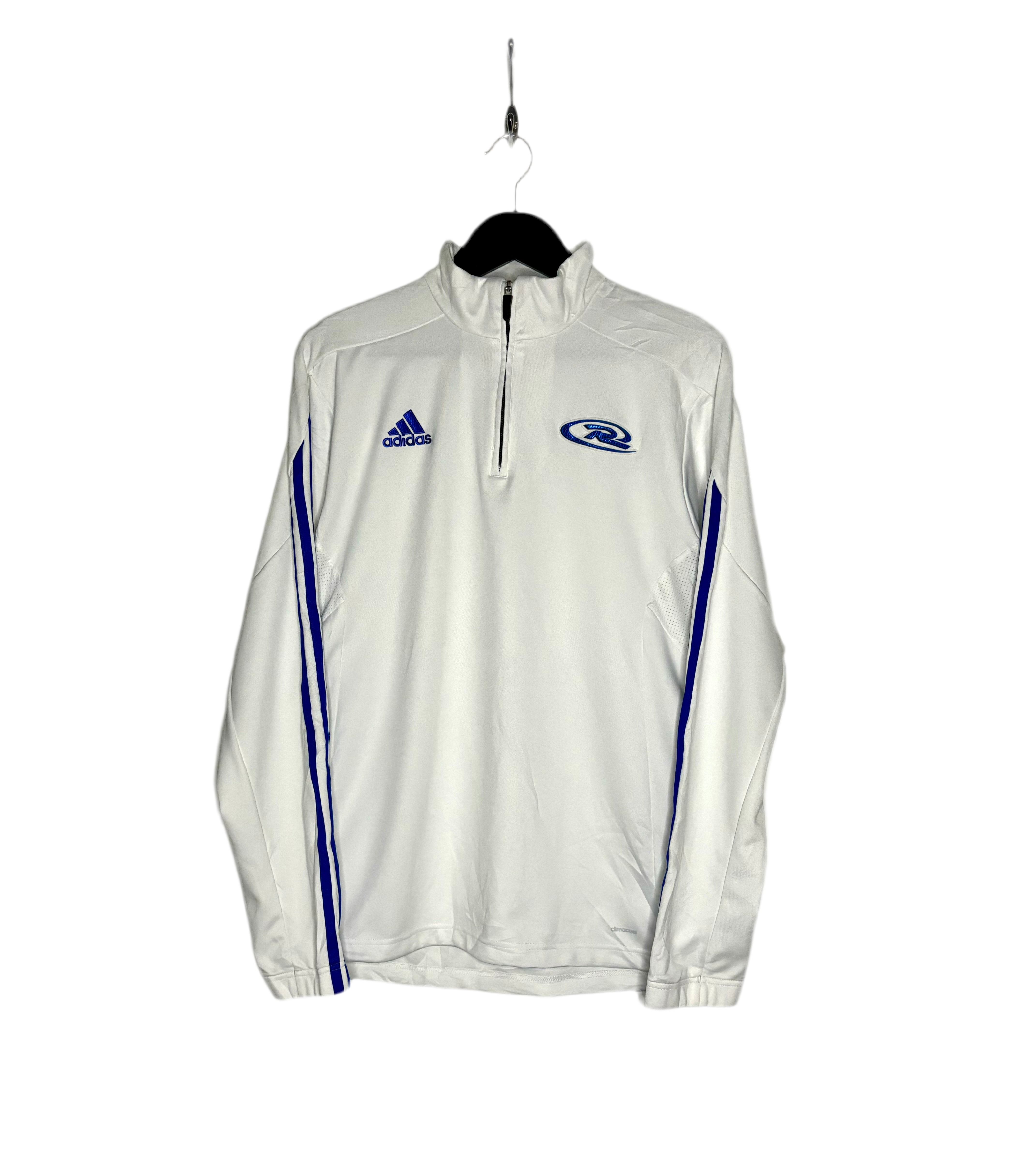 Adidas Climacool Vintage Q-Zip Sweater Weiß Größe L