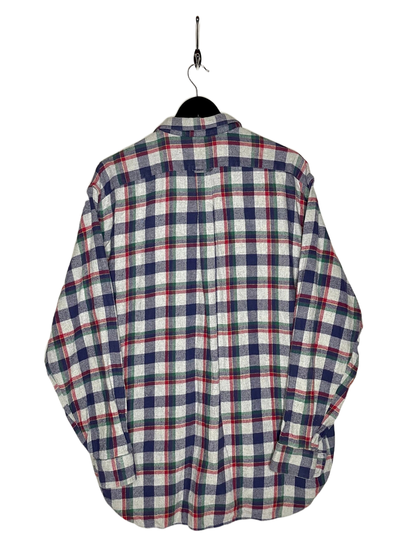 Valentino flannel shirt colorful checked size L 