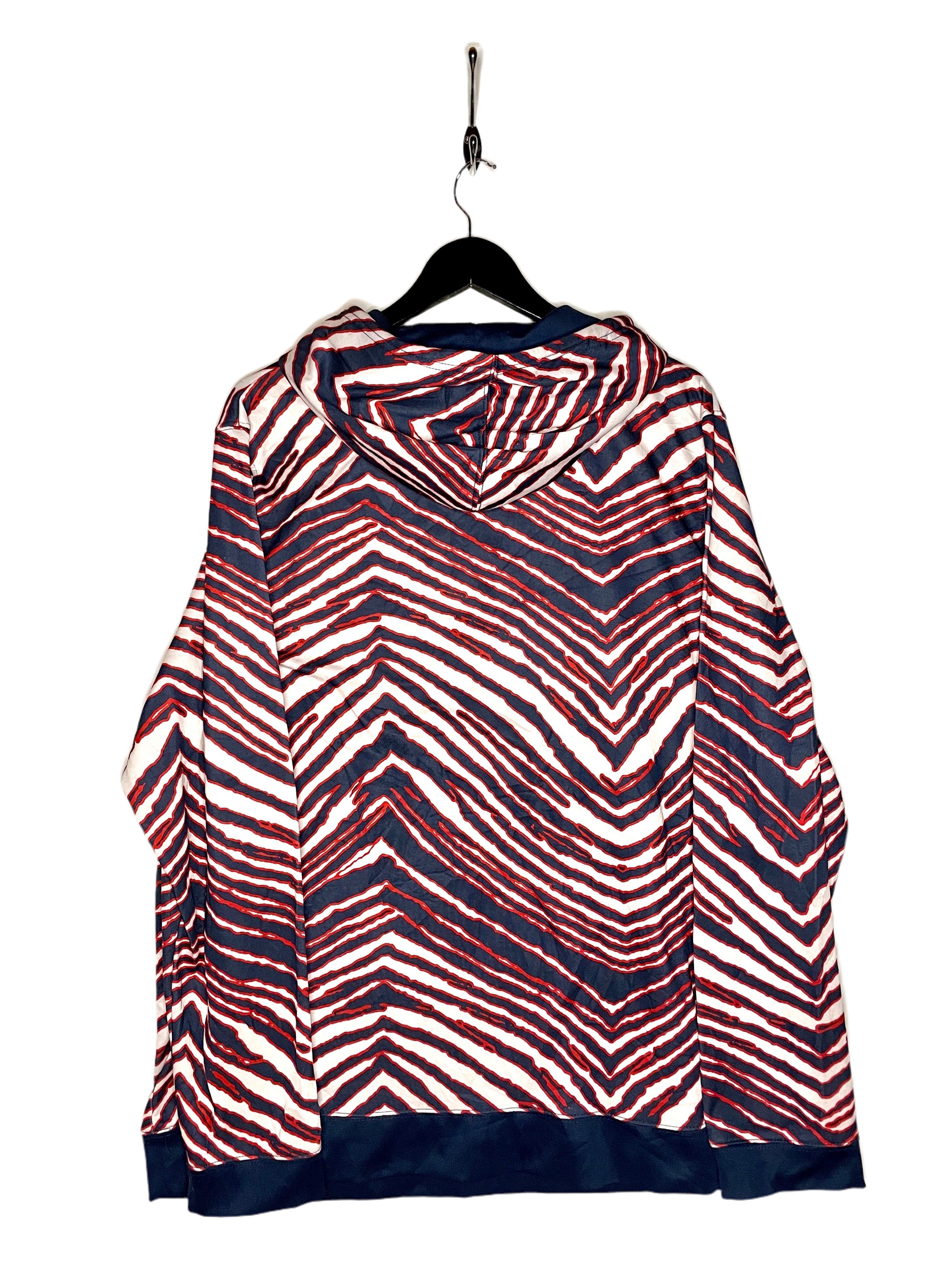 Sudadera con capucha NFL New England Patriots animal print talla XL 