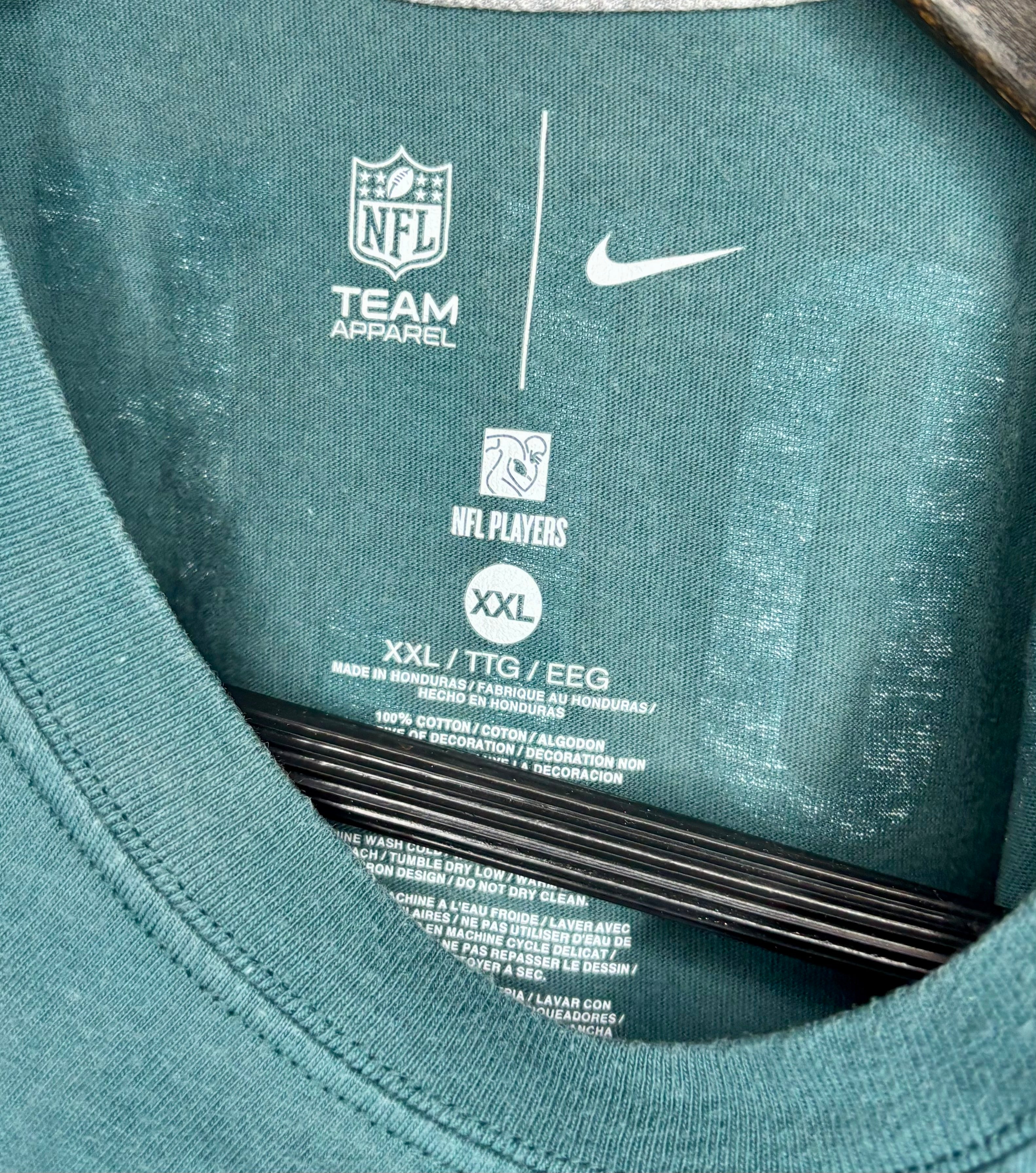 Nike NFL Philadelphia Eagles T-Shirt #9 Nick Foles Grün Größe XXL