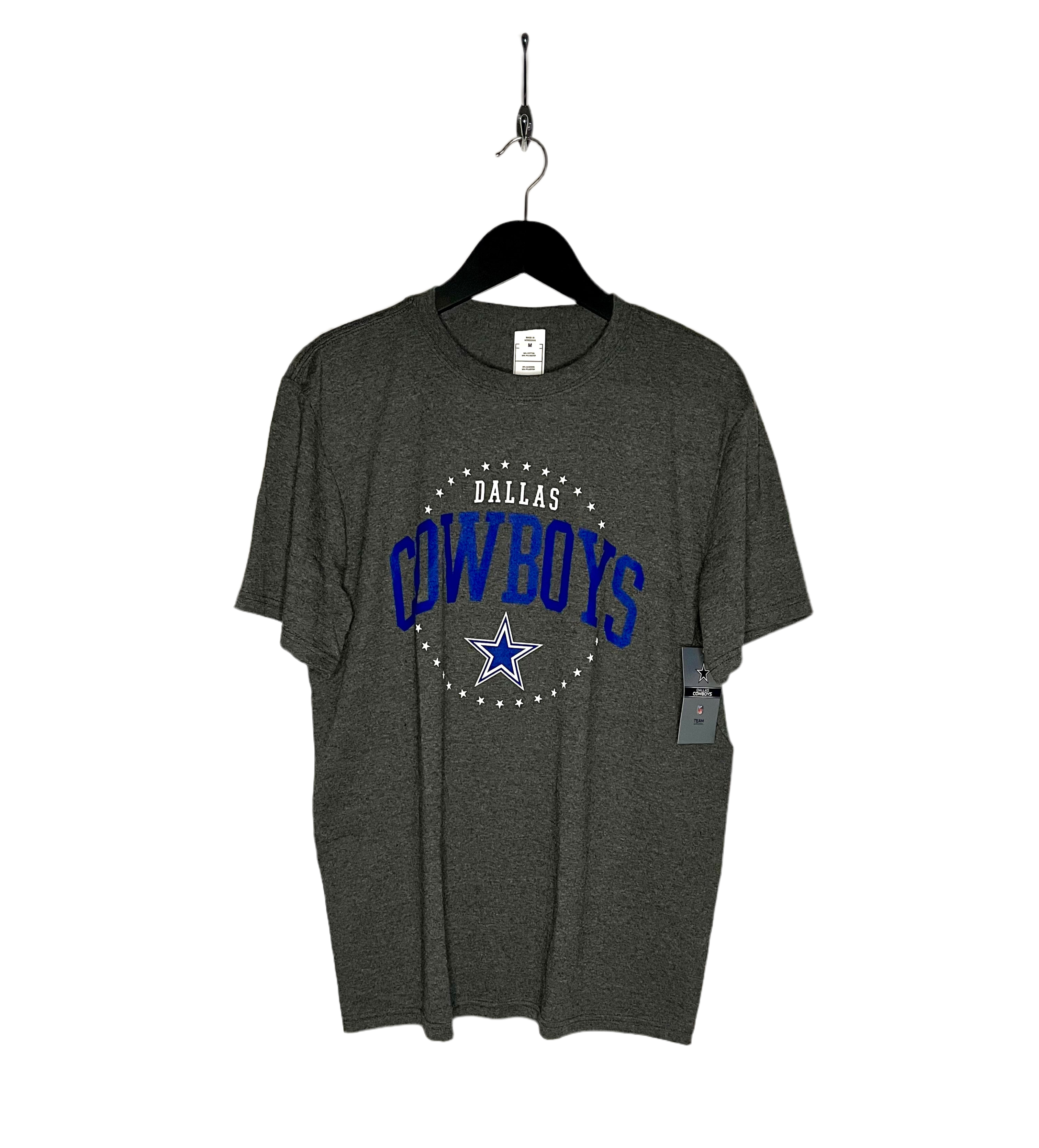 NFL Dallas Cowboys T-Shirt Gray Size M NEW 