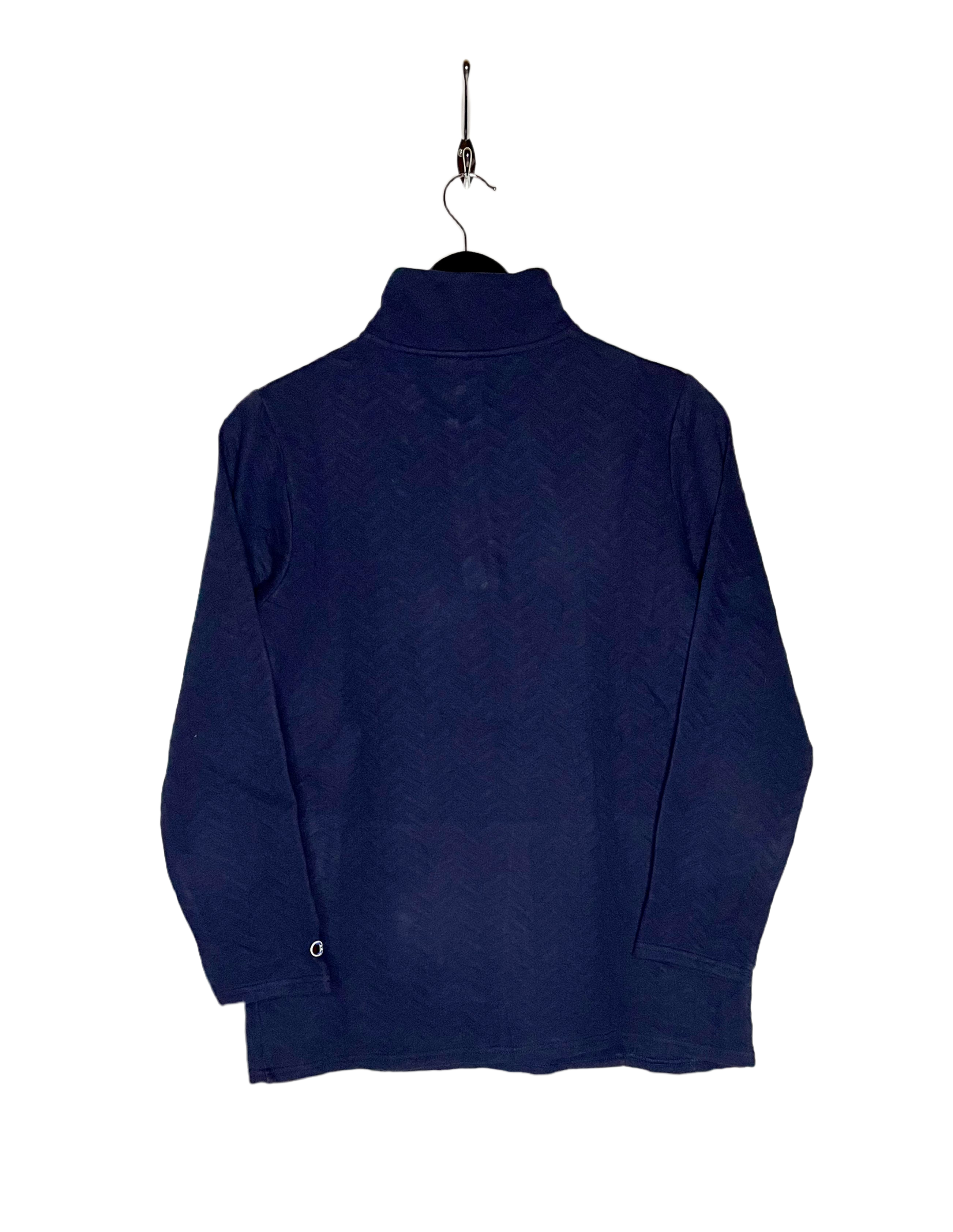 Champion Q-Zip Sweater Bulldogs Blau Größe S