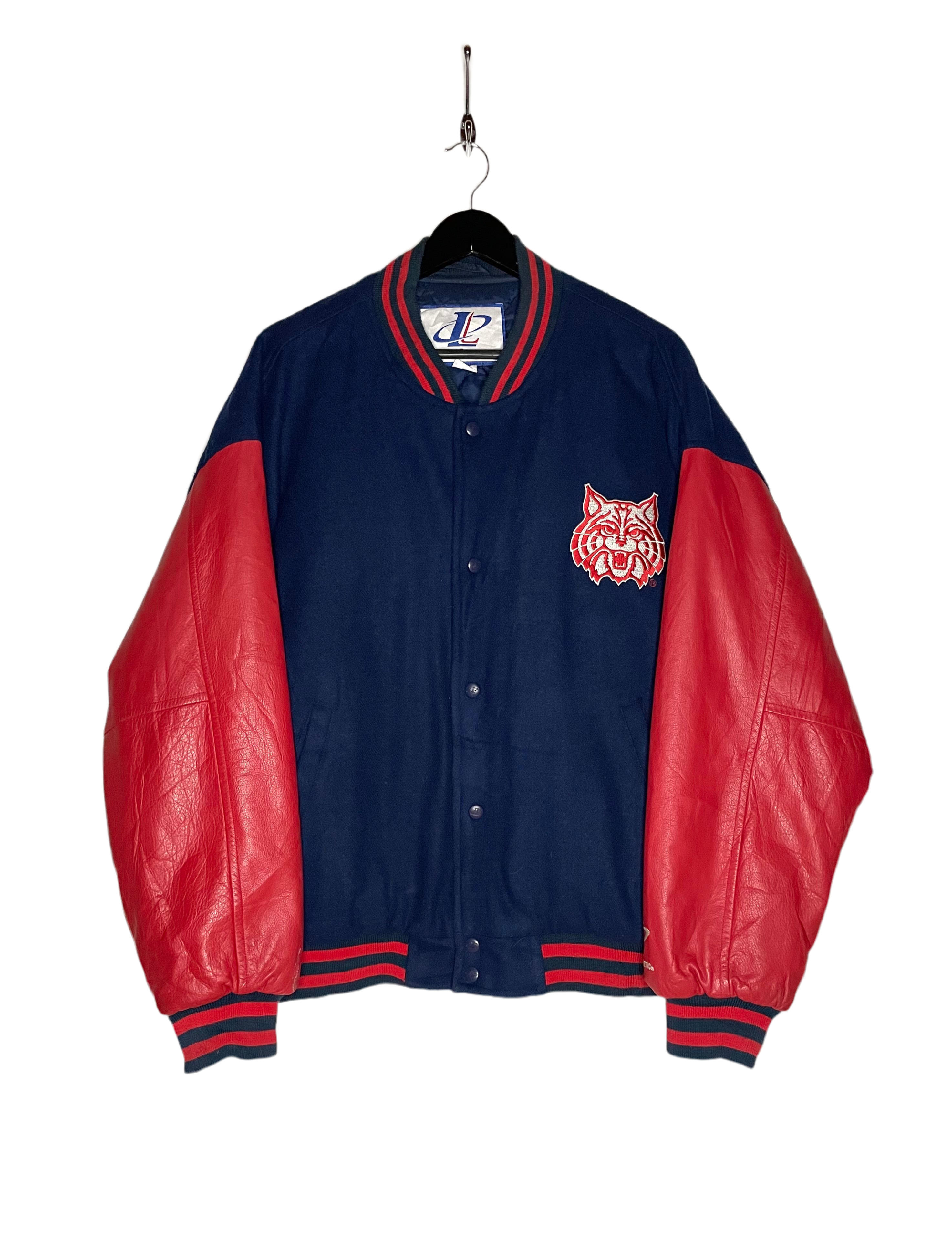 Logo Athletic College Jacke Arizona Wildcats Blau/Rot Größe L