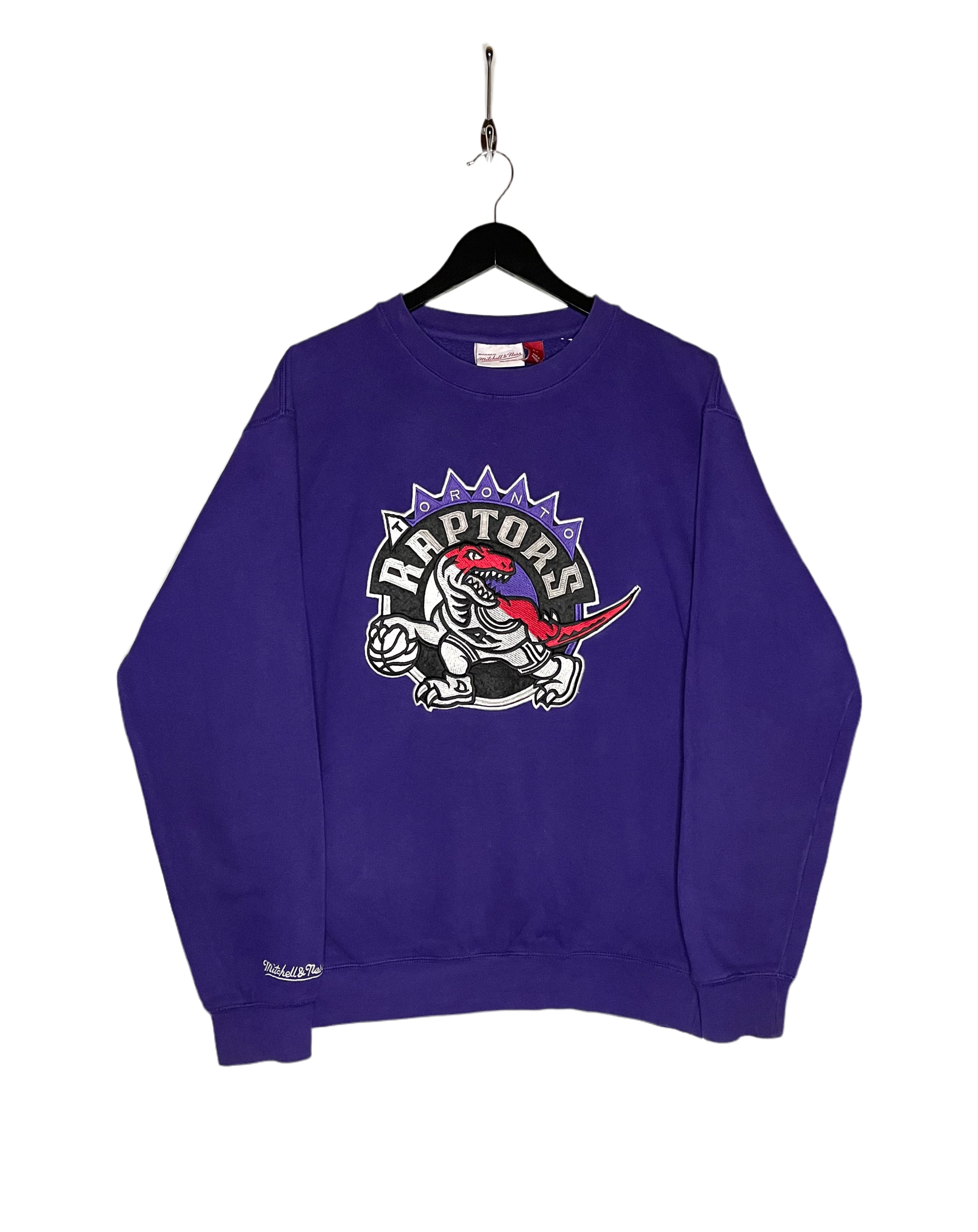 Mitchel & Ness Vintage Sweater Toronto Raptors Lila Größe L