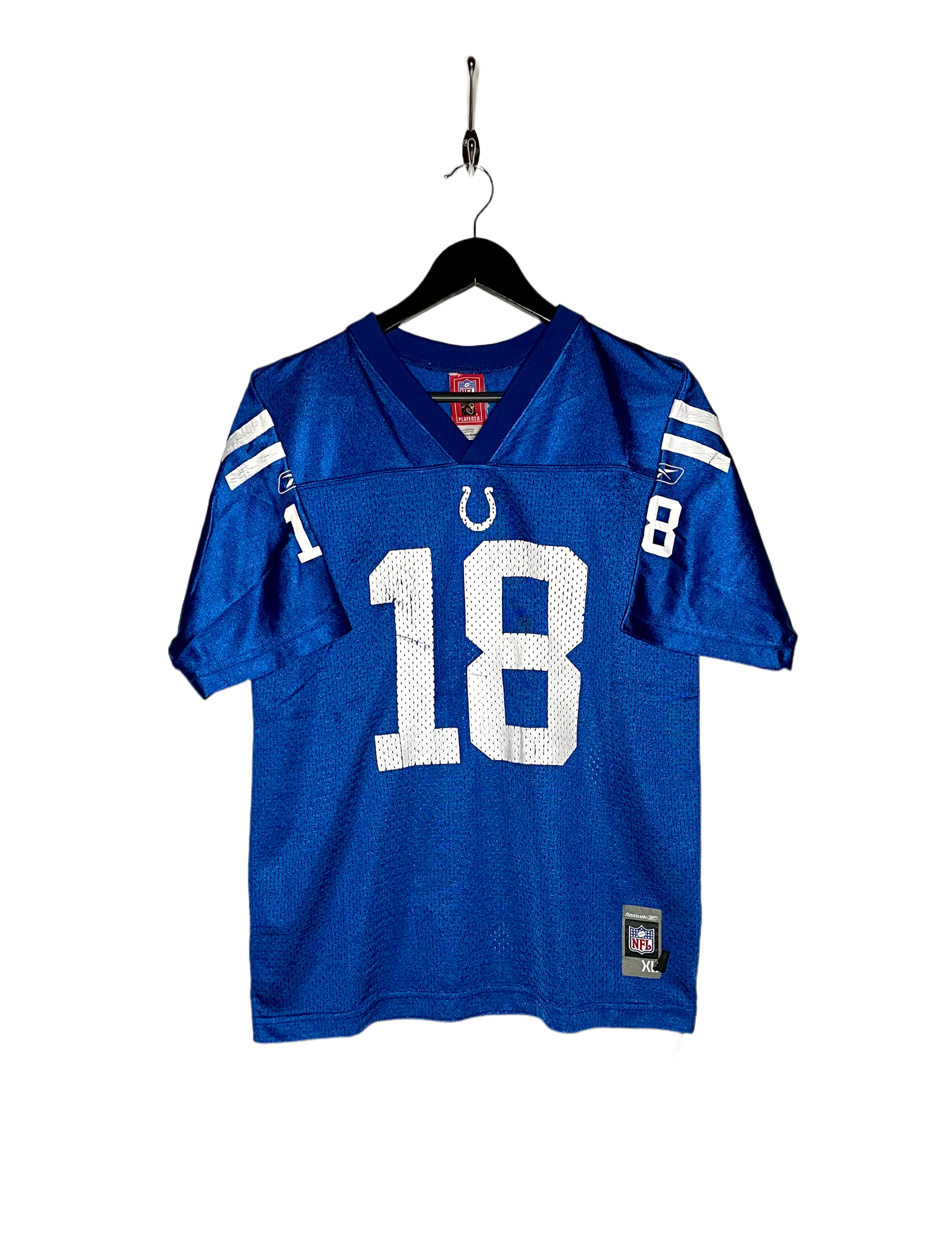 Reebok Indianapolis Colts Jersey #18 Peyton Manning Größe XL (Junior)