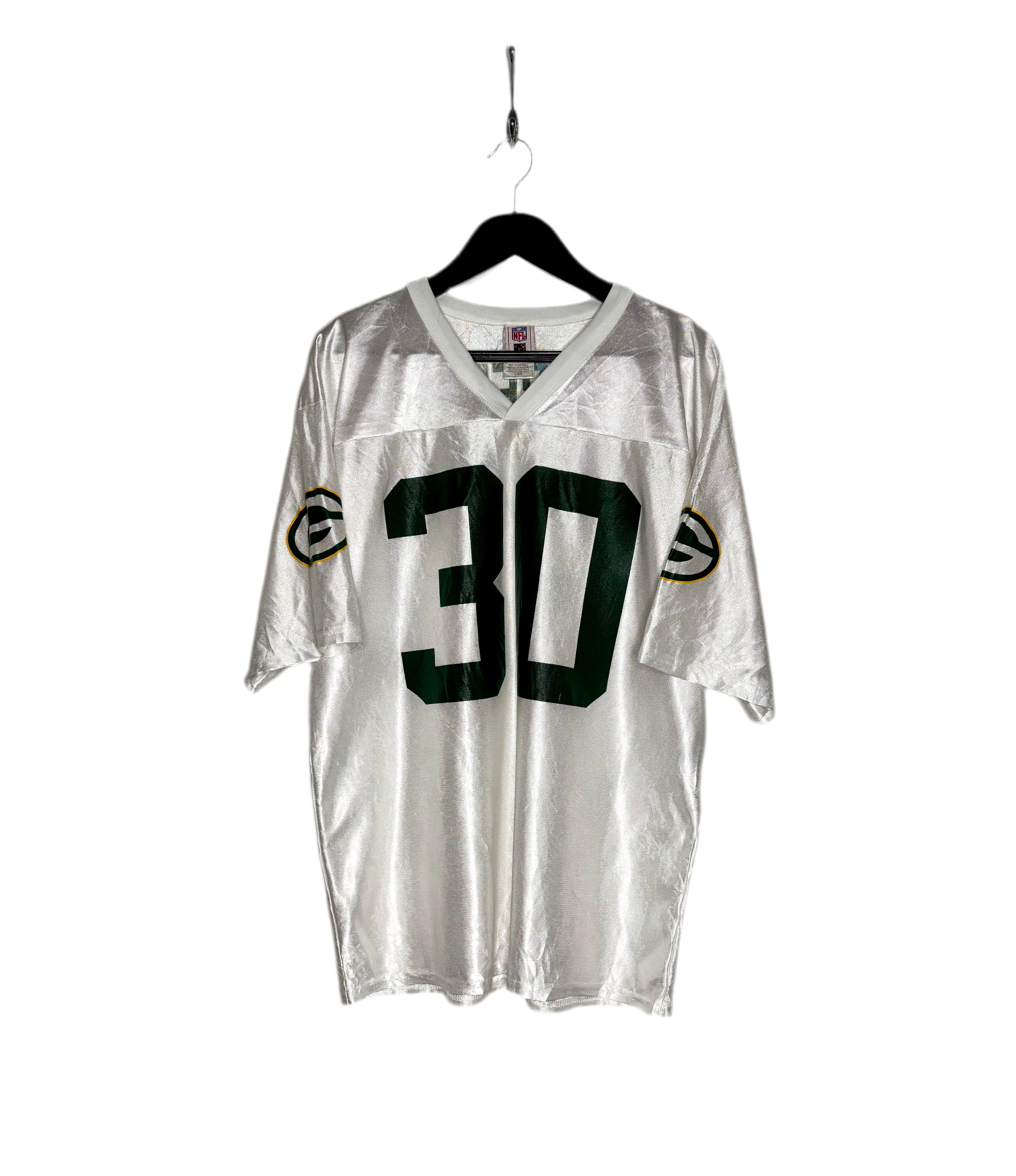 NFL Vintage Green Bay Packers Jersey #30 Ahman Green Grün Größe L
